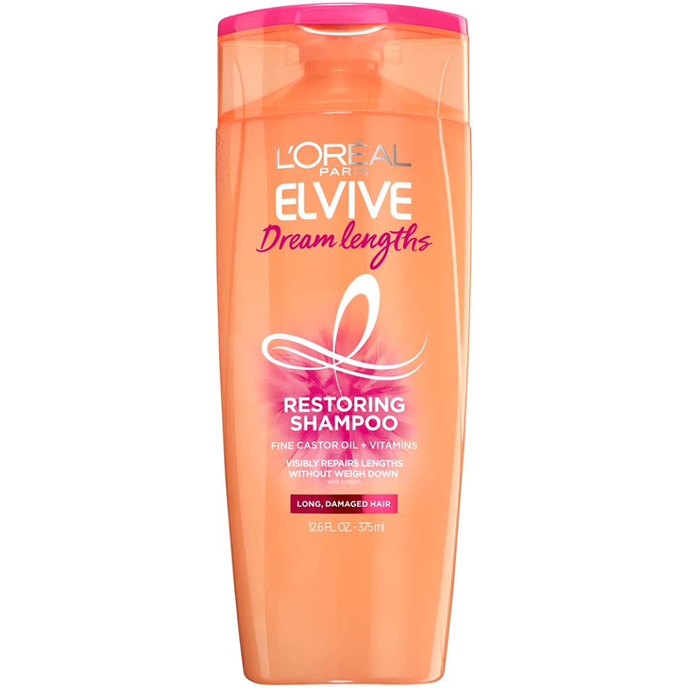 Foto 2 pulgar | Champú L'oreal Paris Elvive Dream Lengths Restoring 375 Ml - Venta Internacional.