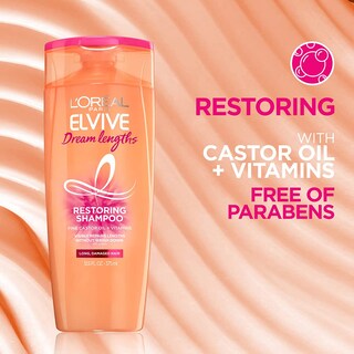Foto 3 | Champú L'oreal Paris Elvive Dream Lengths Restoring 375 Ml - Venta Internacional.