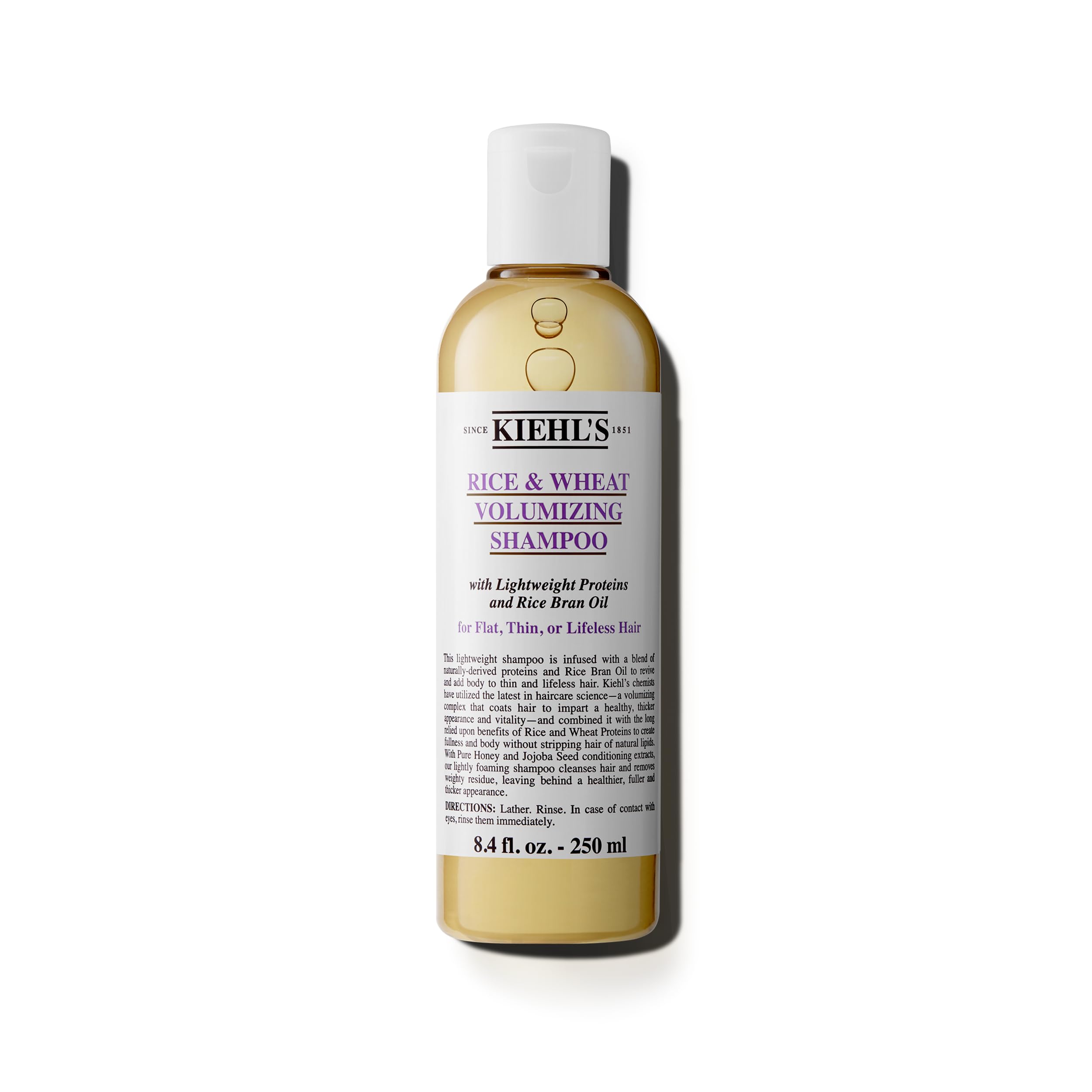 Foto 2 pulgar | Champú Voluminizador De Arroz Y Trigo Kiehl's Para Cabello Fino, 250 Ml - Venta Internacional.