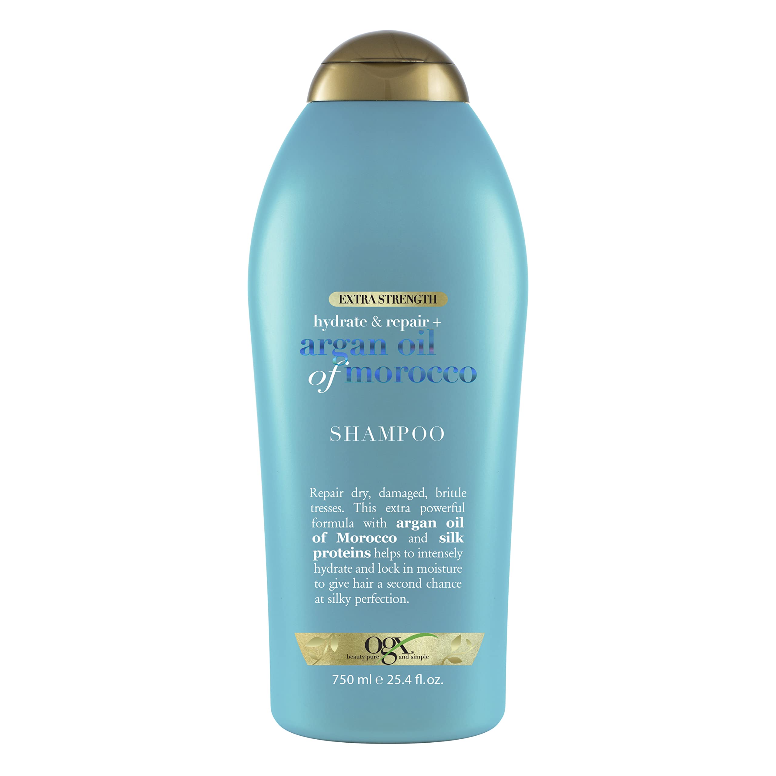 Shampoo Ogx Extra Strength Hydrate & Repair, 750 Ml, Aceite De Argán - Venta Internacional.