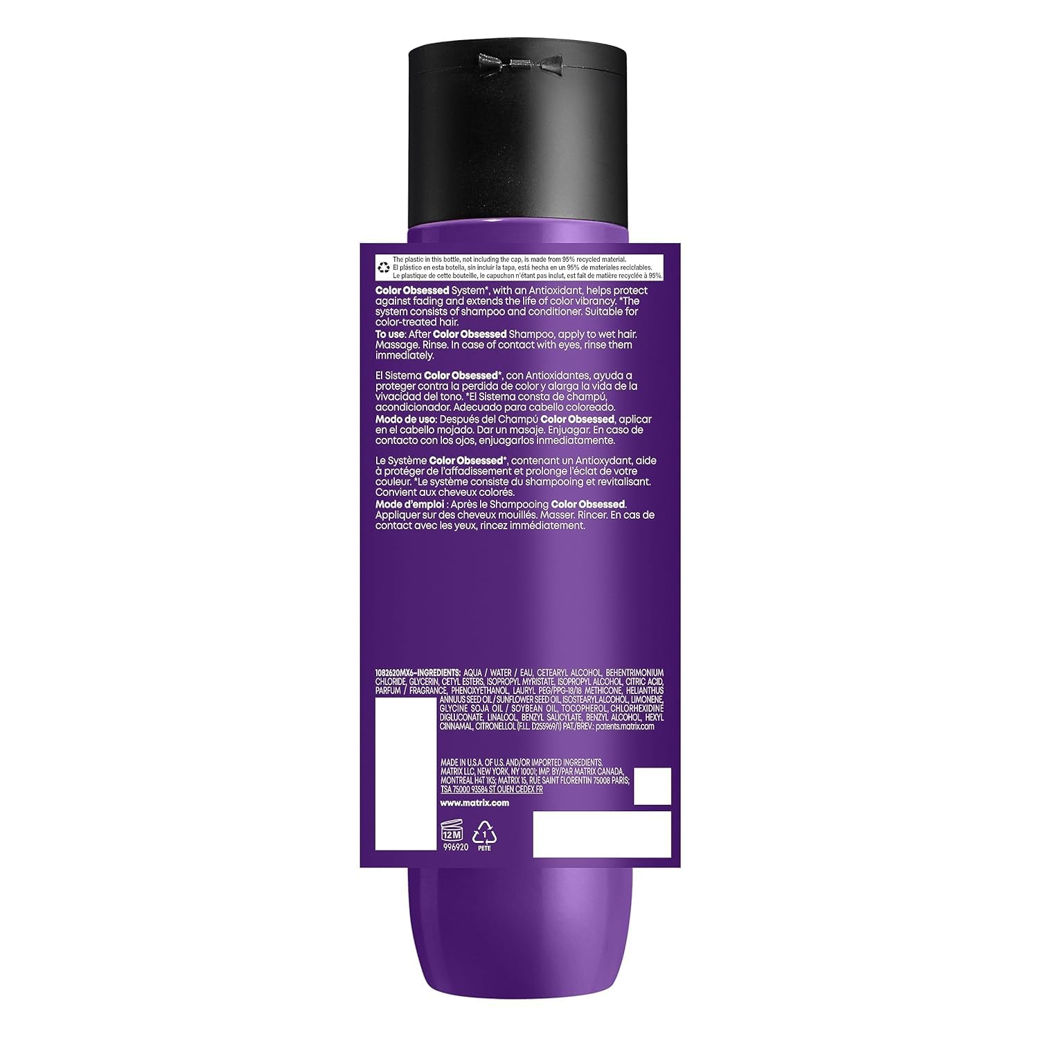 Foto 8 pulgar | Acondicionador Matrix Color Obsessed Antioxidant 300 Ml - Venta Internacional.