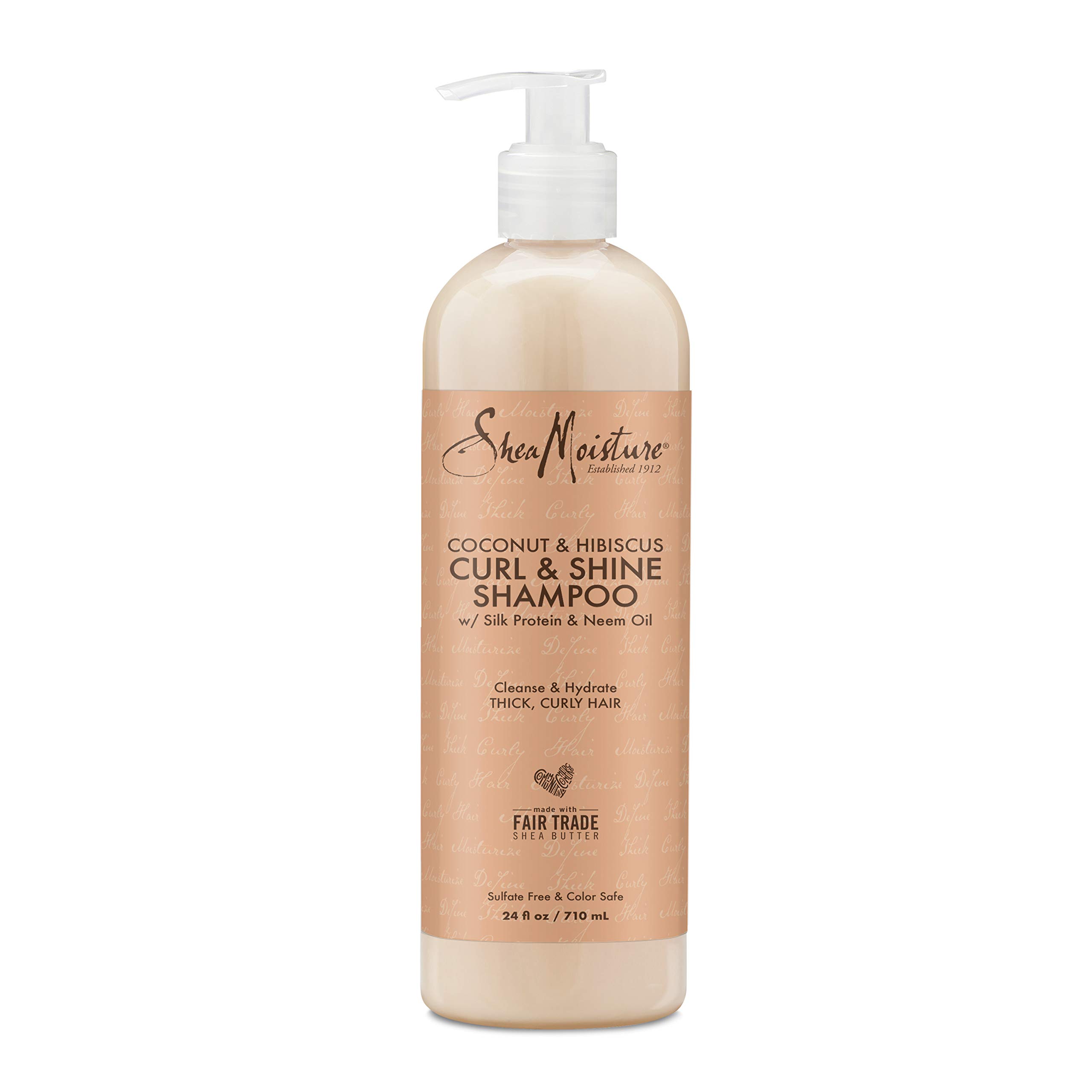 Foto 2 pulgar | Champú Sheamoisture De Coco E Hibisco 710 Ml Para Cabello Rizado - Venta Internacional.