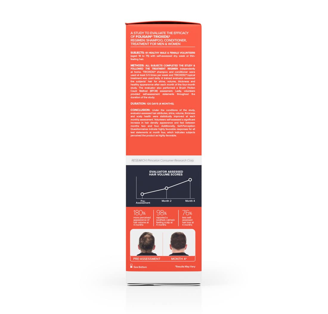 Foto 2 | Champú Foligain Triple Action Para Cabello Fino, 240 Ml, Hombre - Venta Internacional.