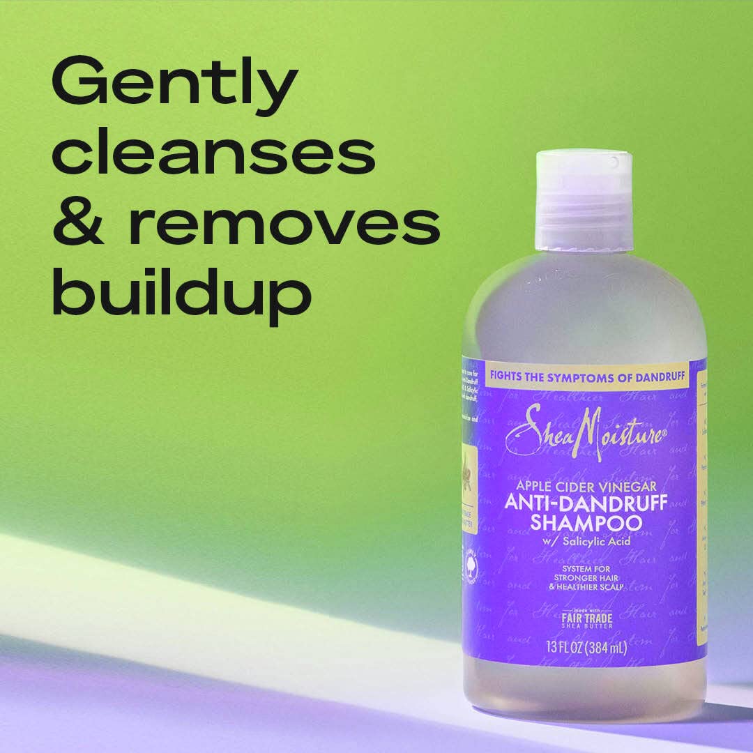 Foto 3 pulgar | Champú Sheamoisture Anticaspa 385 Ml Con Vinagre De Manzana - Venta Internacional.