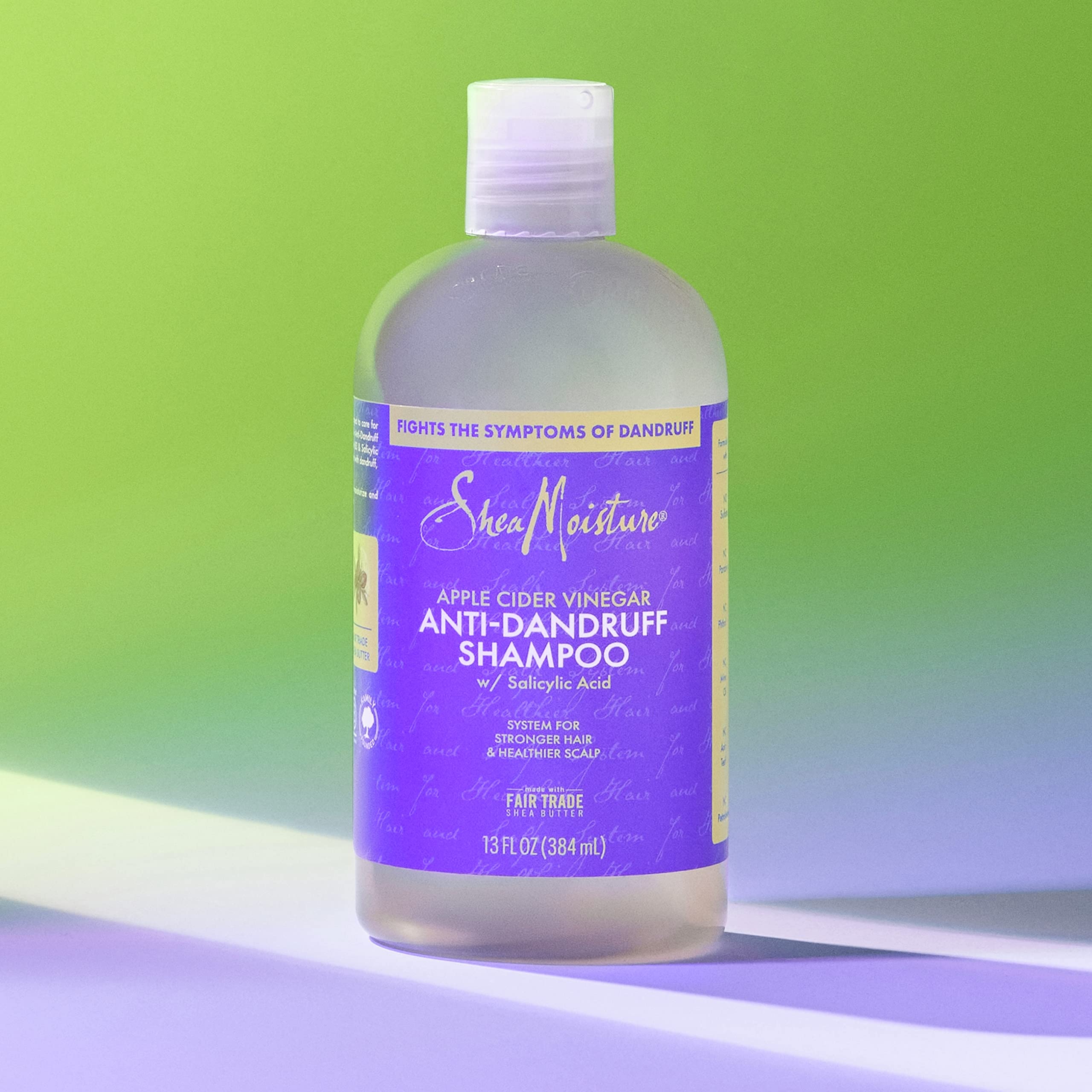 Foto 6 pulgar | Champú Sheamoisture Anticaspa 385 Ml Con Vinagre De Manzana - Venta Internacional.