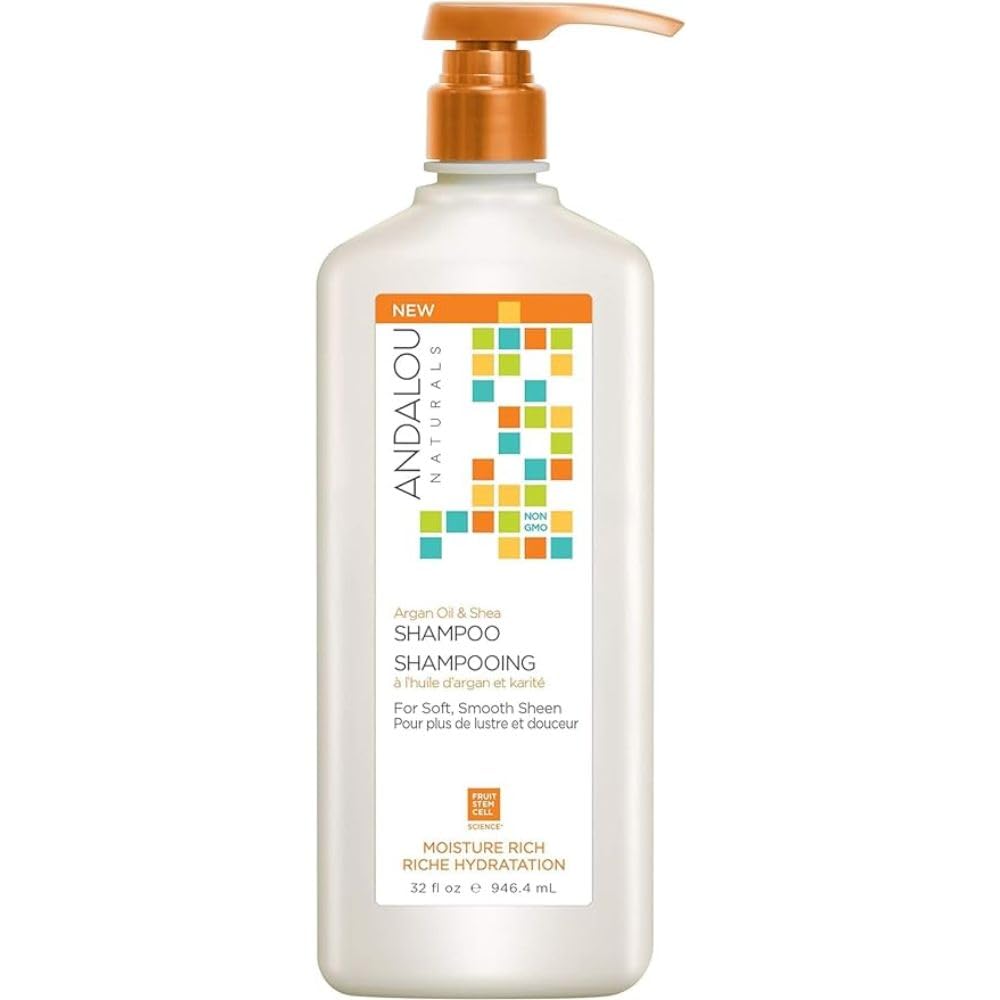 Foto 2 pulgar | Champú Andalou Naturals Con Aceite De Argán Y Karité Hidratante 960 Ml - Venta Internacional.