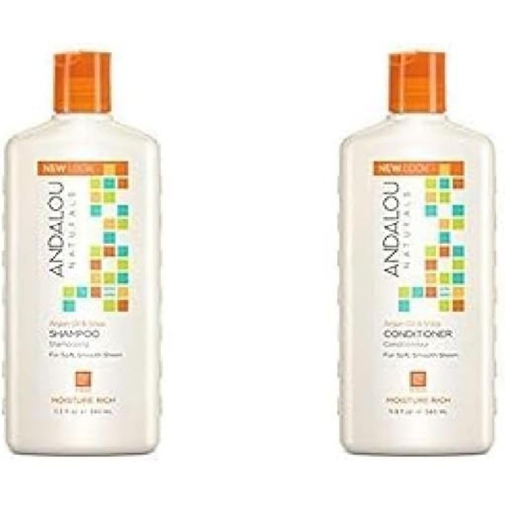 Foto 3 pulgar | Champú Andalou Naturals Con Aceite De Argán Y Karité Hidratante 960 Ml - Venta Internacional.