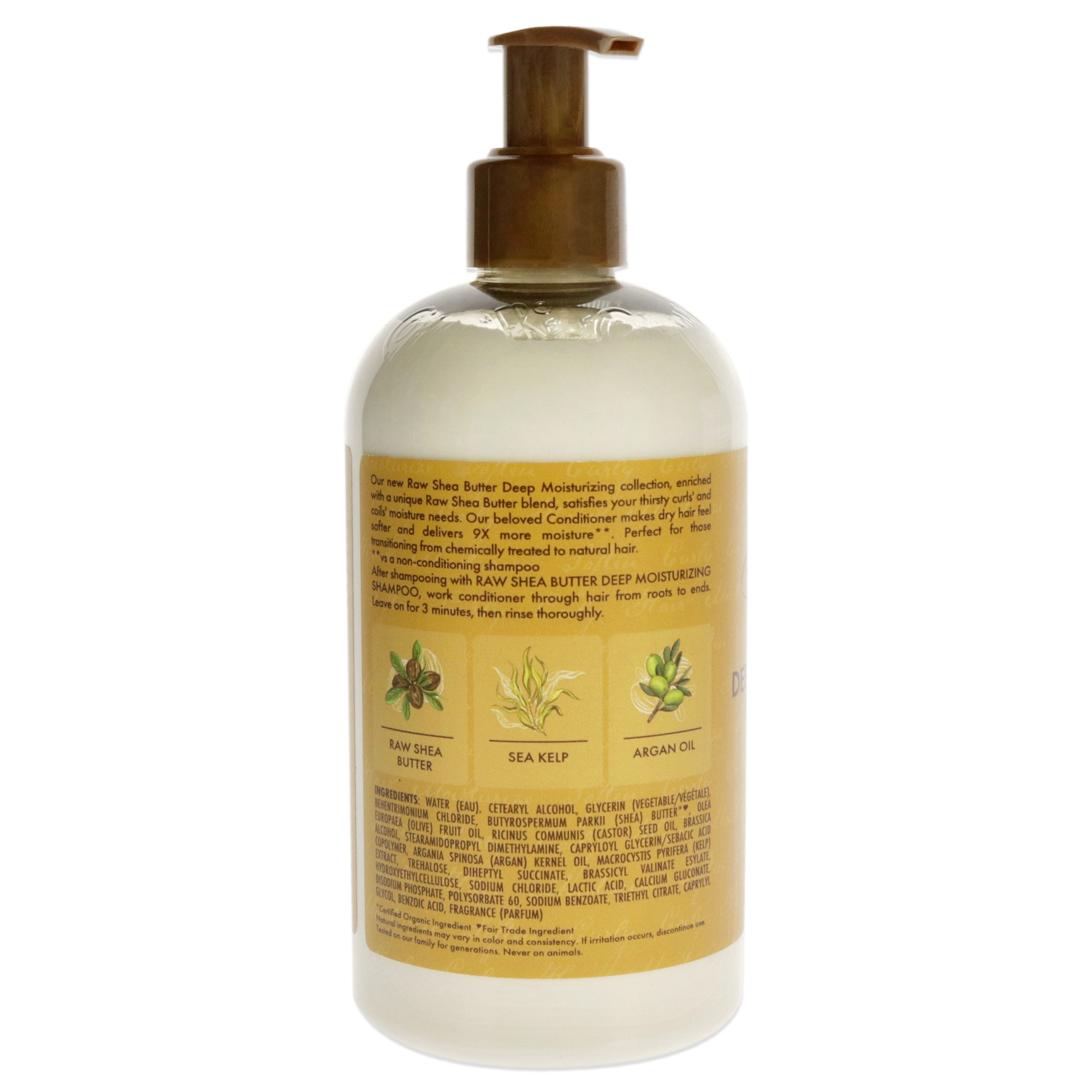 Foto 4 pulgar | Acondicionador Shea Moisture, Manteca De Karité Cruda, Restauradora, Unisex - Venta Internacional.