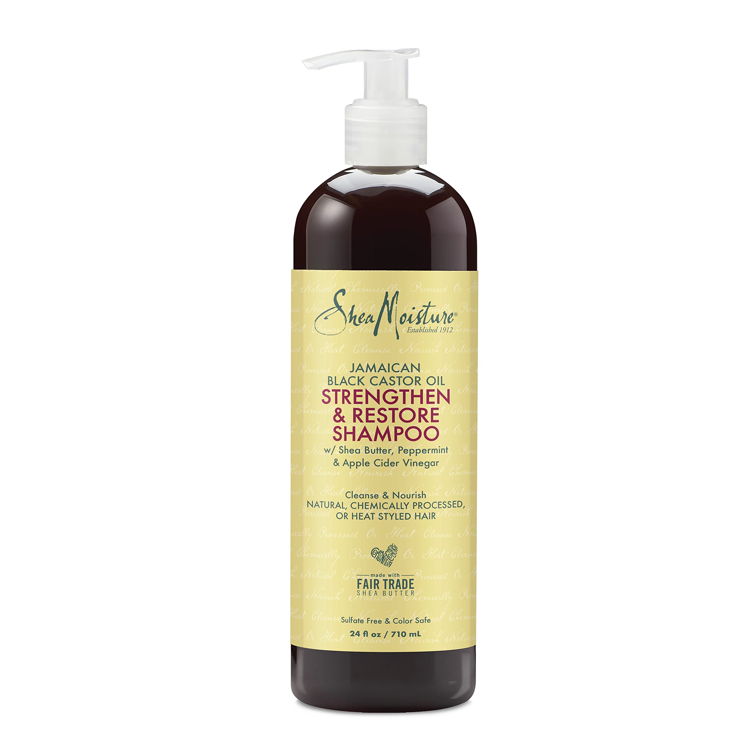 Foto 1 | Shampoo Sheamoisture Strength & Restore 710 Ml Para Cabello Dañado - Venta Internacional.