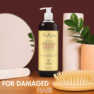 Foto 2 | Shampoo Sheamoisture Strength & Restore 710 Ml Para Cabello Dañado - Venta Internacional.