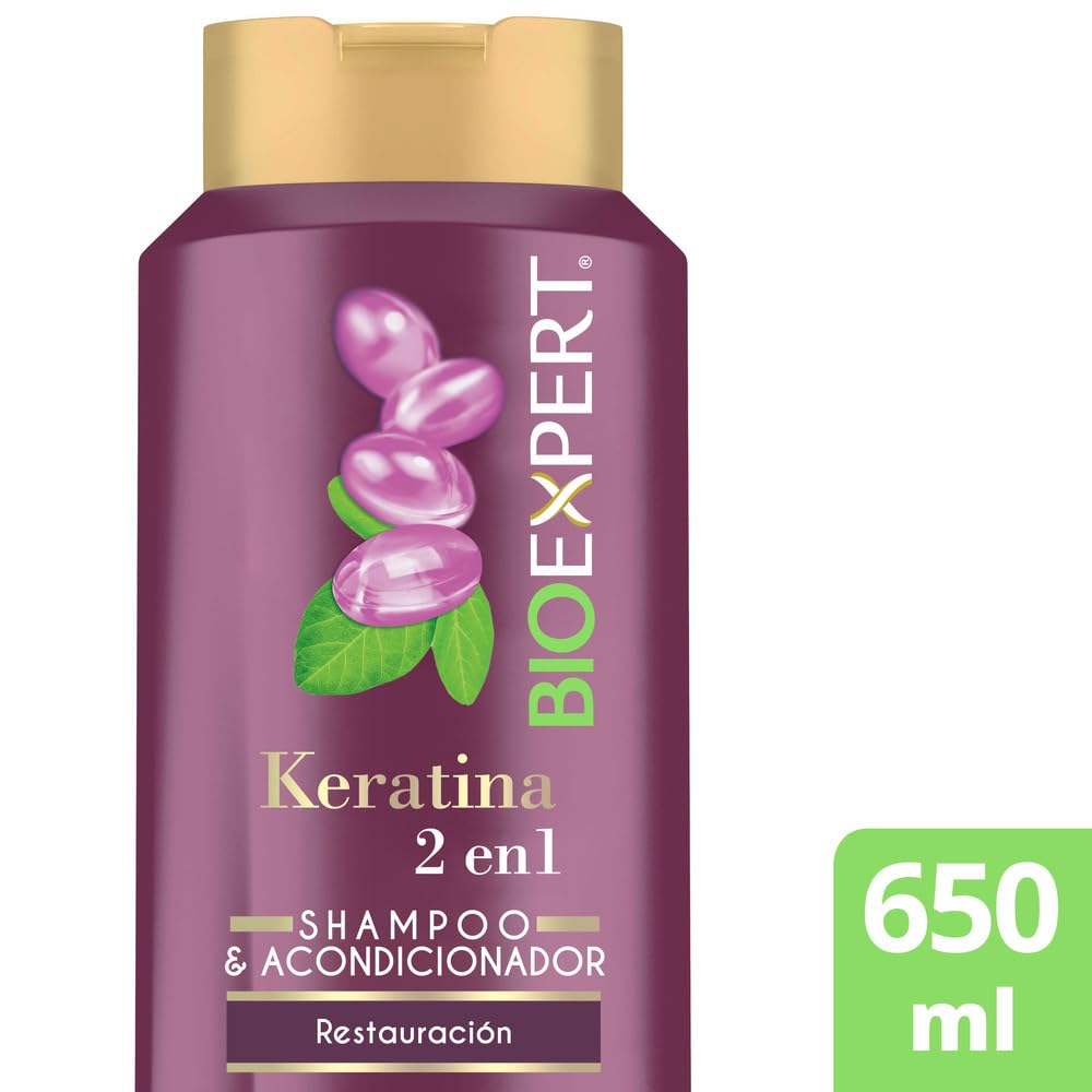 Foto 2 | Champú Y Acondicionador Bioexpert 2 En 1 Con Queratina 650 Ml - Venta Internacional.