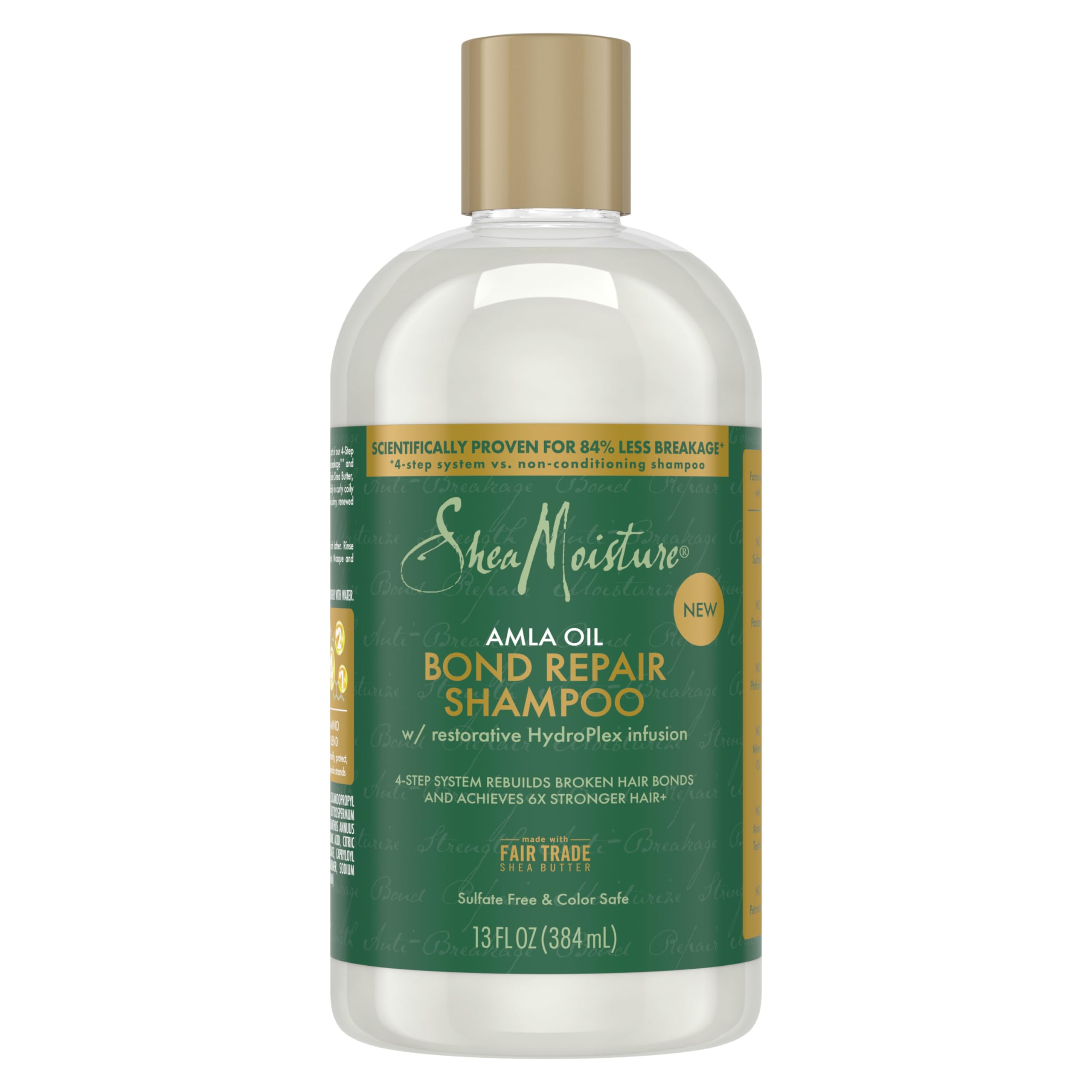 Foto 2 pulgar | Champú Sheamoisture Bond Repair Amla Oil Para Fortalecer El Cabello, 385 Ml - Venta Internacional.