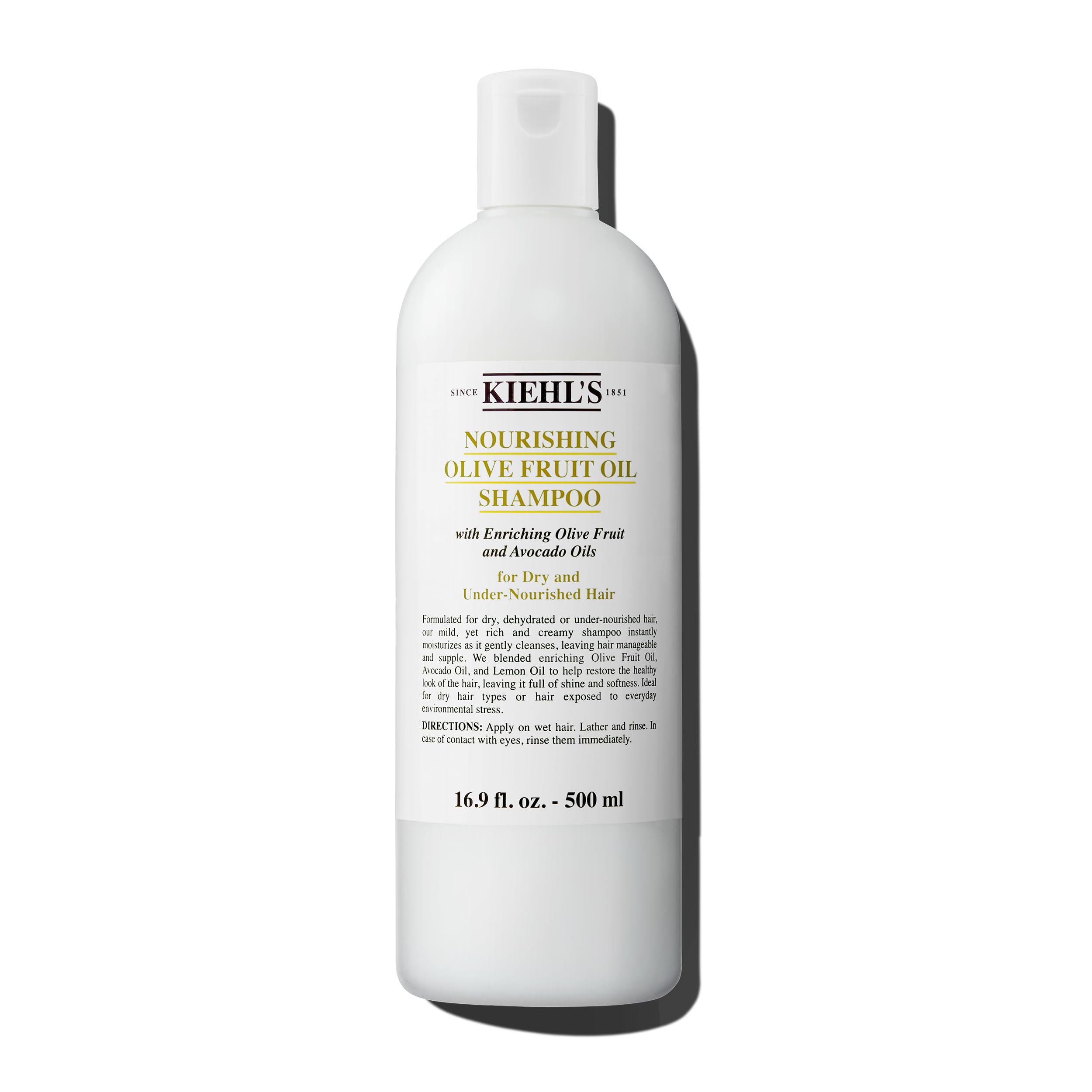 Foto 2 pulgar | Champú Kiehl's Aceite Nutritivo de Oliva 500 ml para Cabello Seco - Venta Internacional