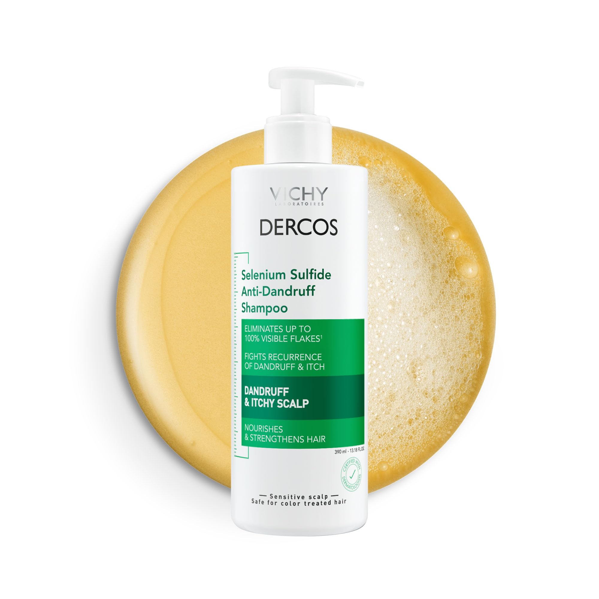 Foto 2 pulgar | Champú Dercos Con Sulfuro De Selenio Anticaspa 400 Ml - Venta Internacional.