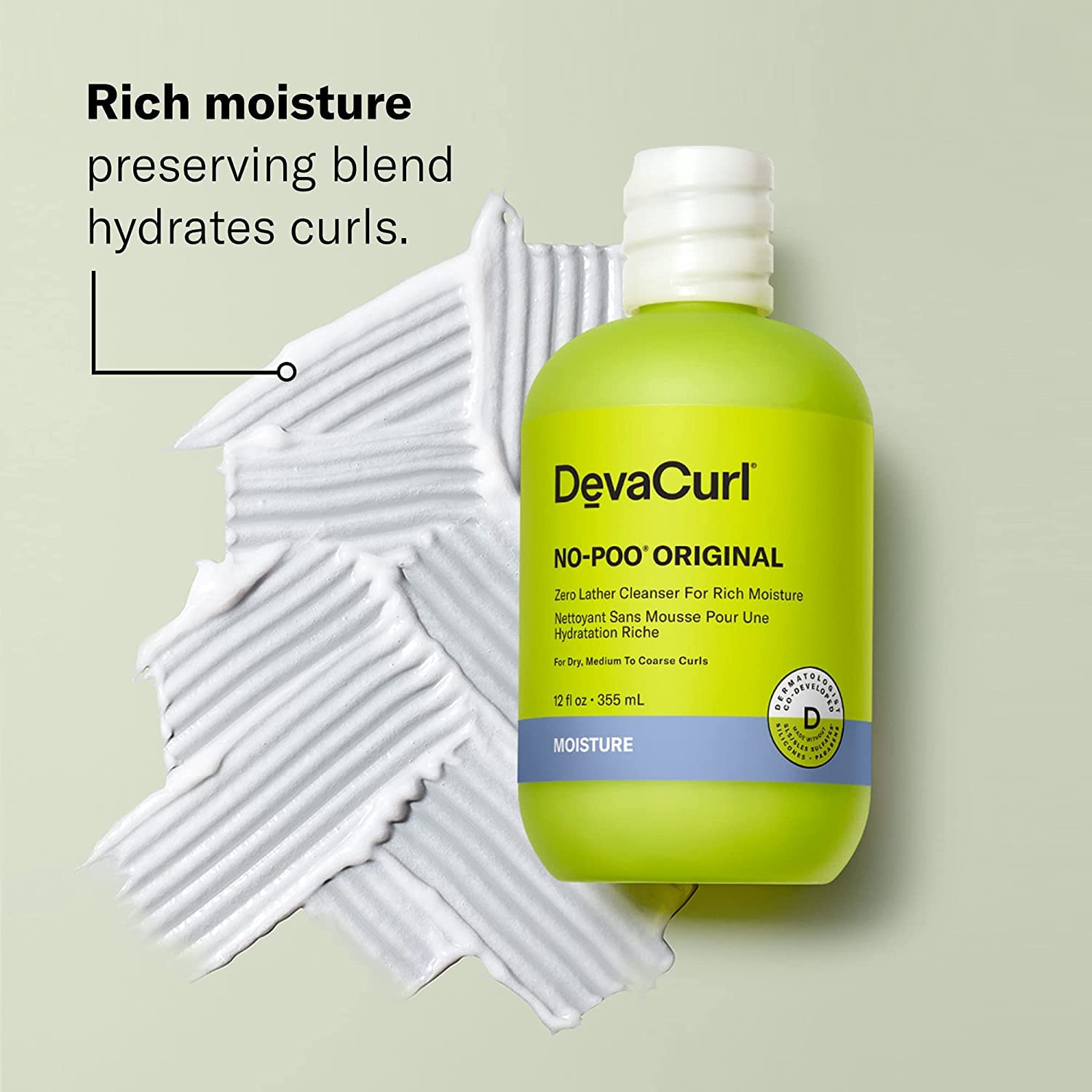 Foto 2 | Limpiador DevaCurl No-Poo Original Zero Lather 350 ml - Venta Internacional