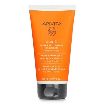 Acondicionador Apivita Shine & Revitalizing Con Naranja Y Miel - Venta Internacional.