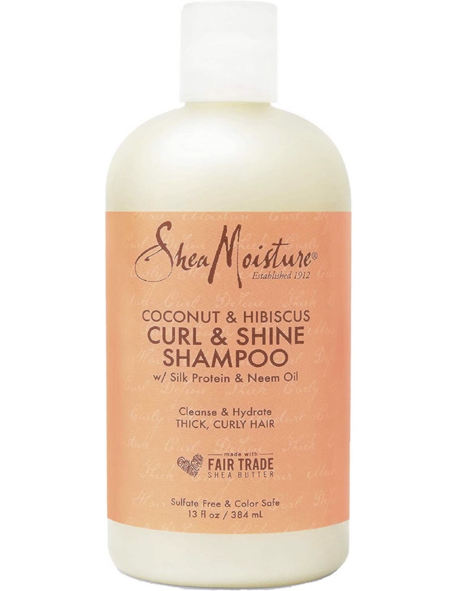 Foto 2 pulgar | Shampoo Shea Moisture Coconut&hibiscus Curl&shine 384 Ml