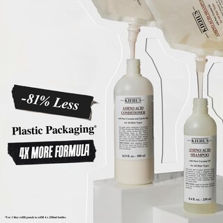 Foto 6 | Champú Kiehl's Aminoacid Con Aceite De Coco Puro, Repuesto De 1 Litro - Venta Internacional.