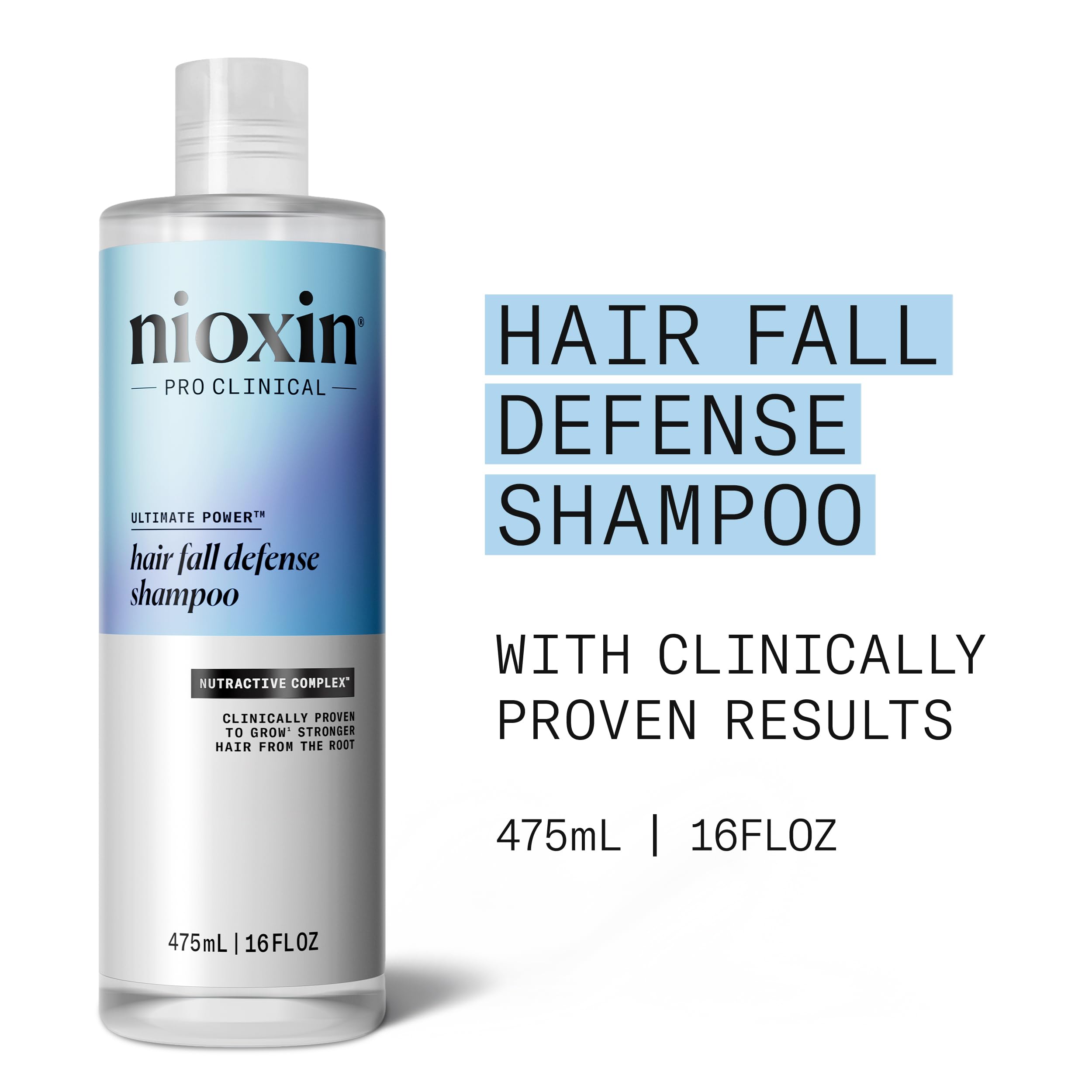 Foto 3 pulgar | Champú Nioxin Hair Fall Defense Activa Los Folículos Pilosos 480 Ml - Venta Internacional.