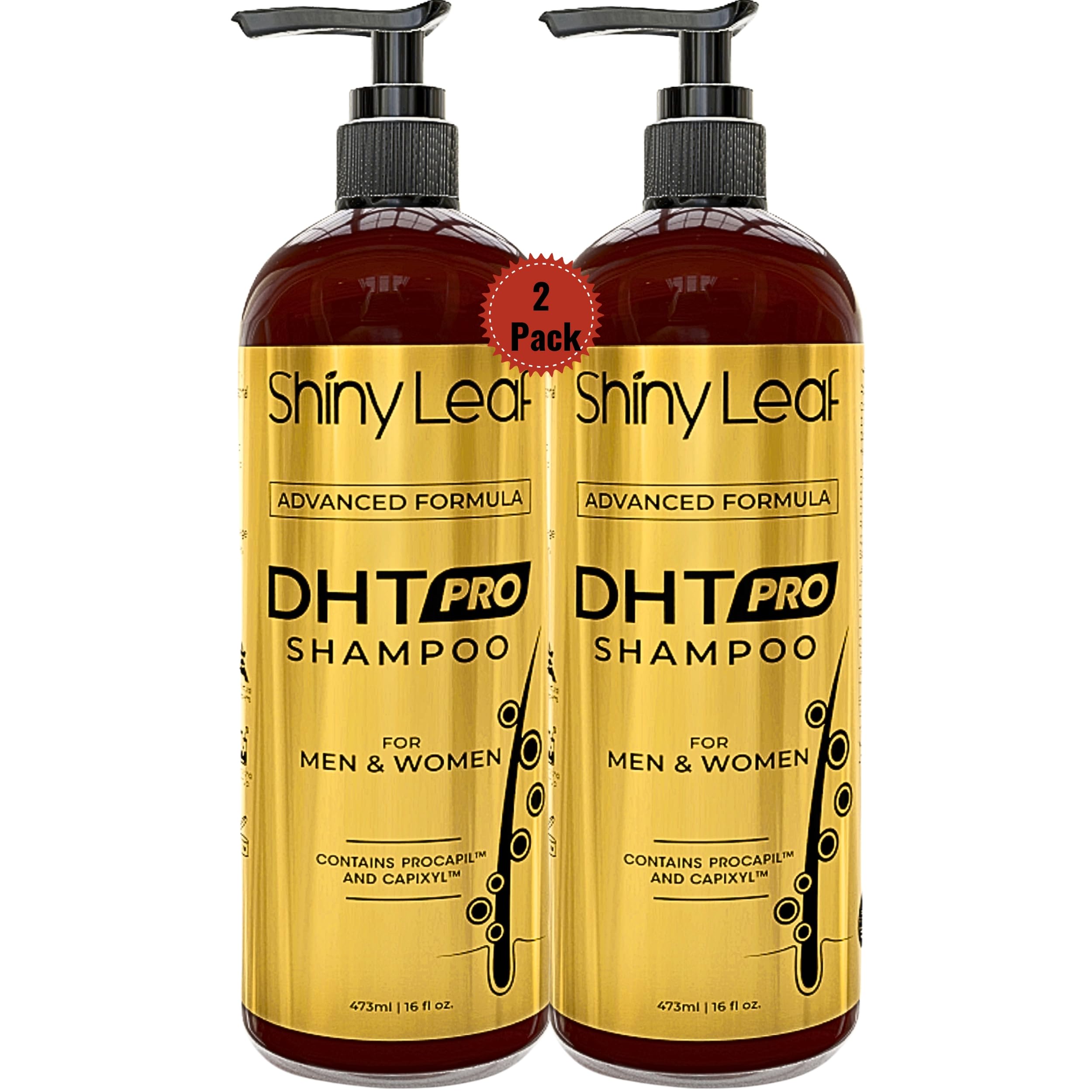 Foto 1 | Champú Shiny Leaf Dht Pro De Fórmula Avanzada Antiadelgazante - Venta Internacional.
