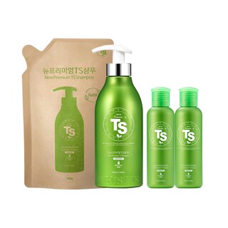 Foto 1 | Champú Ts Shampoo Premium 500 Ml Y Recarga De 500 Ml Y 100 Ml X2 - Venta Internacional.