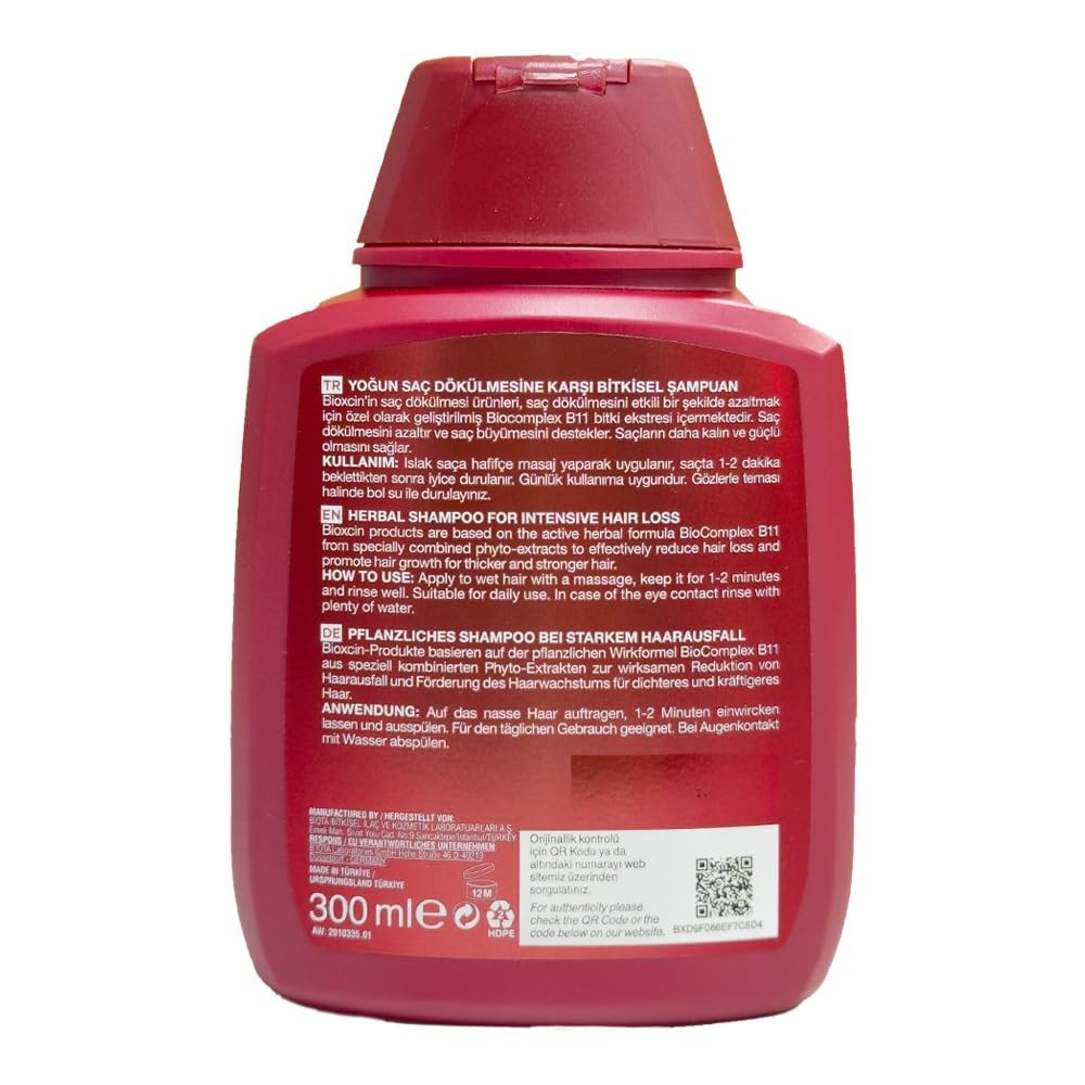 Foto 3 pulgar | Champú Bioxcin Herbal Care Bioxcin Forte Intensive Hair Loss - Venta Internacional.