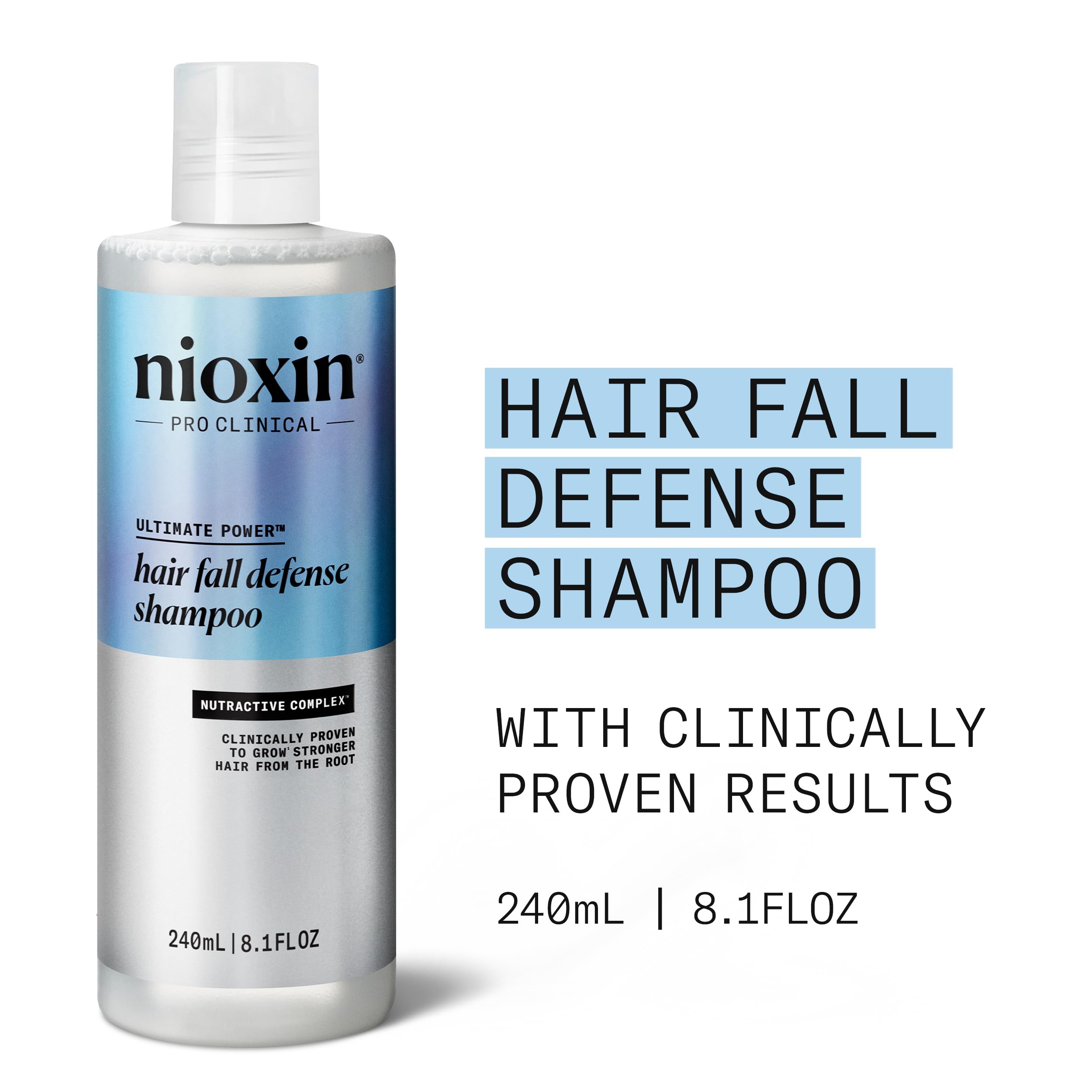 Foto 3 pulgar | Champú Nioxin Hair Fall Defense Activa Los Folículos Pilosos 240 Ml - Venta Internacional.