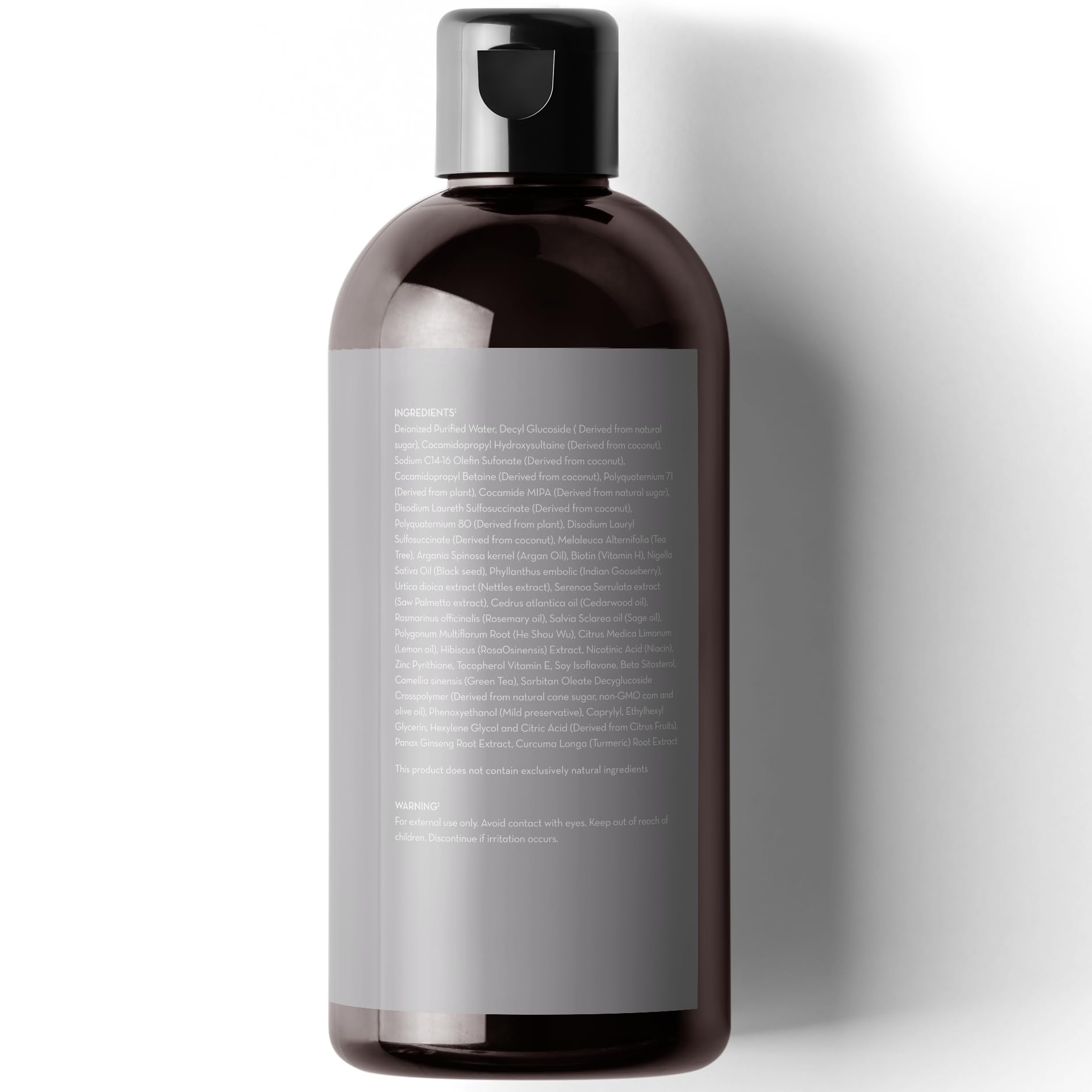 Foto 7 | Champú Pure Body Naturals Anticaída, 480 Ml, Bloqueador De Dht - Venta Internacional.