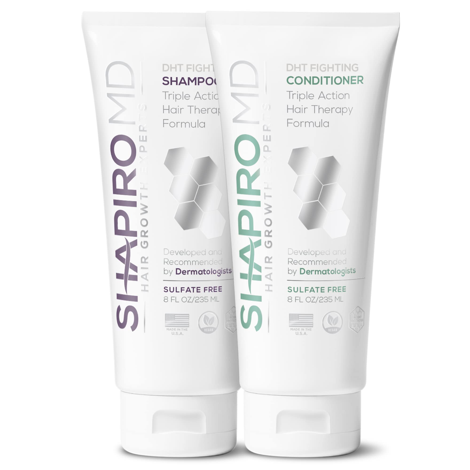 Set de Champú y Acondicionador Shapiro MD Hair Loss 1 Mes - Venta Internacional