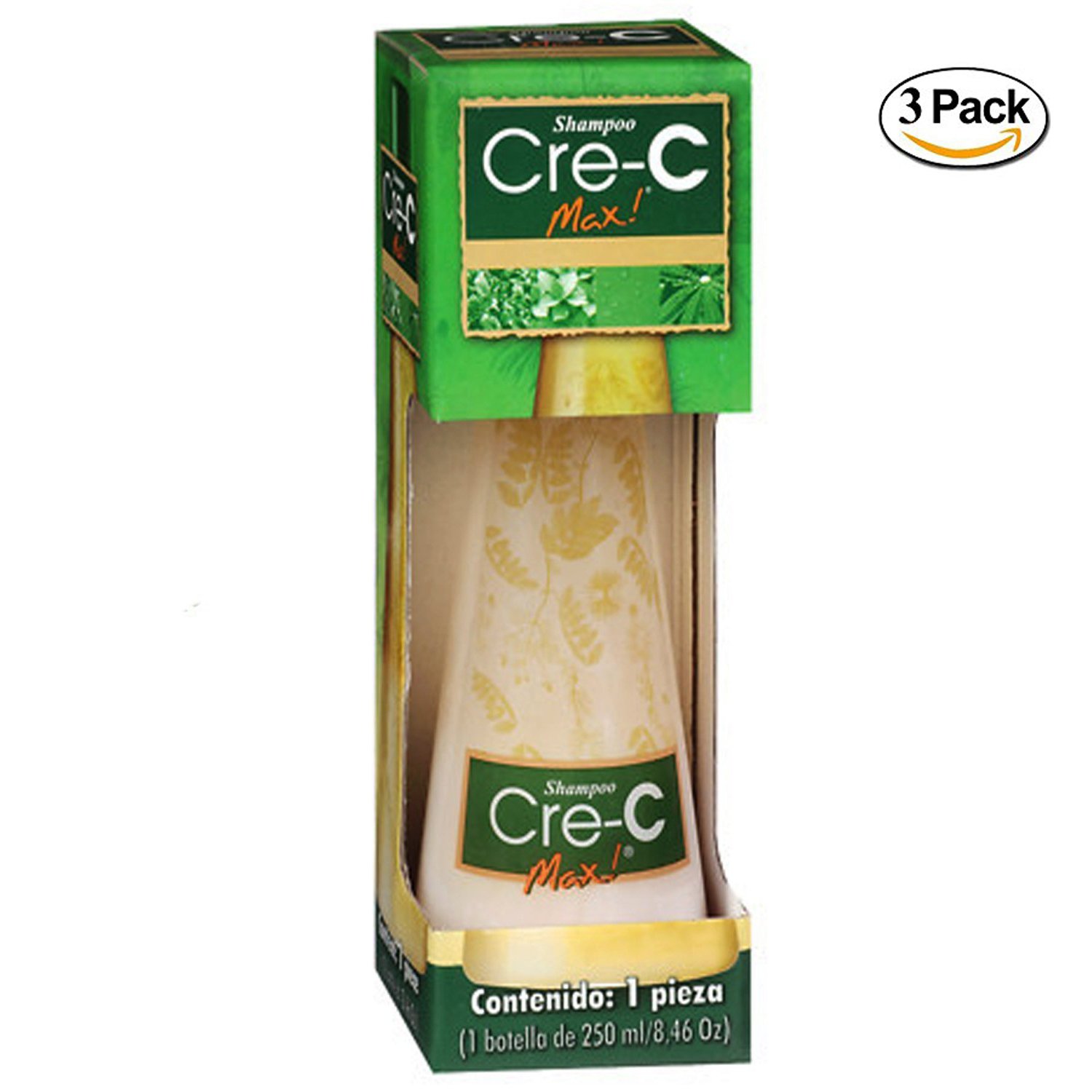 Foto 5 pulgar | Champú Cre-C Max Hair Growth 3 Botellas de 250 ml C/U con PPC50 - Venta Internacional