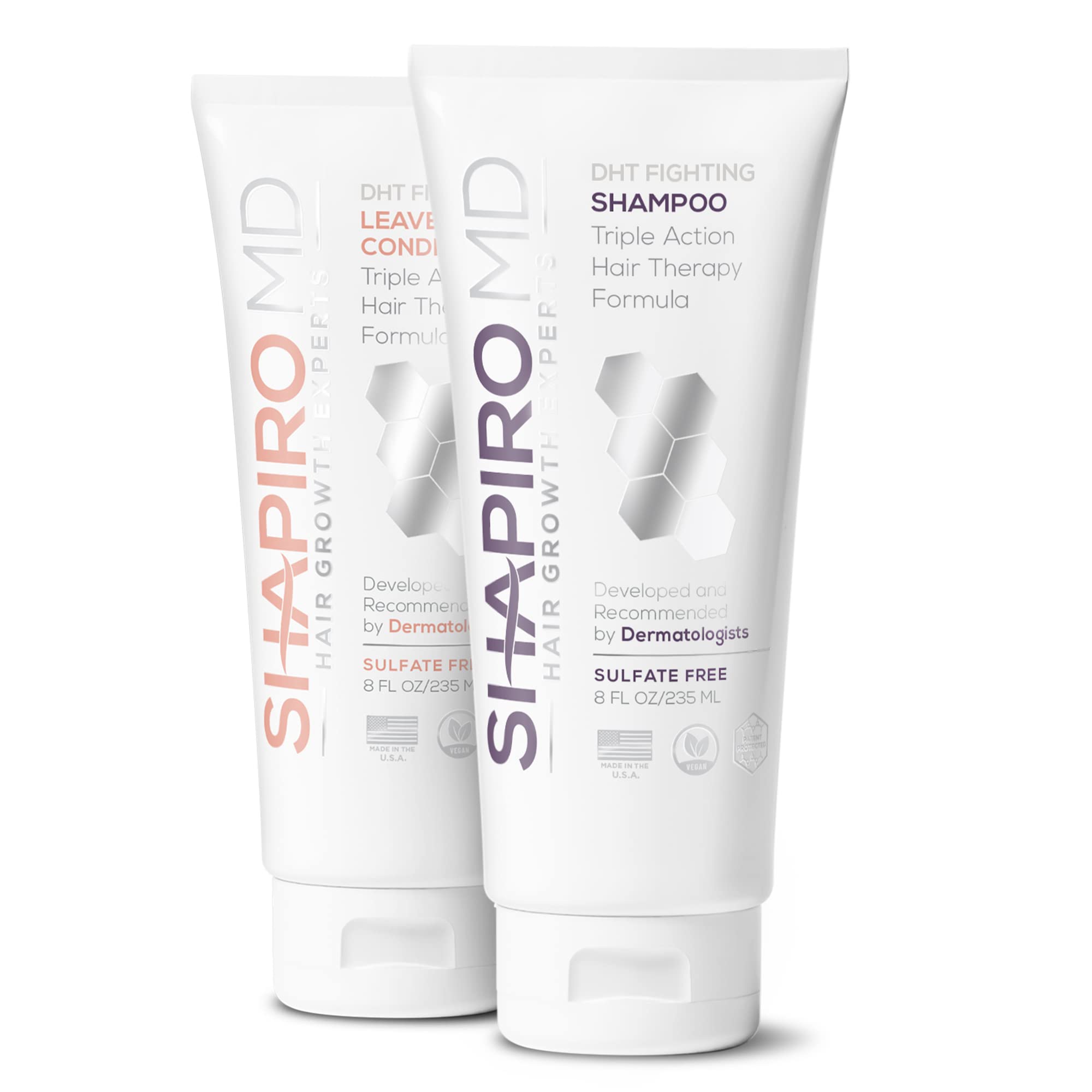 Foto 1 | Shampoo con Acondicionador Shapiro MD Hair Growth Experts de 235 ml-Venta Internacional