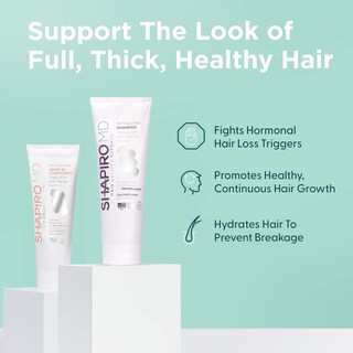 Foto 3 | Shampoo con Acondicionador Shapiro MD Hair Growth Experts de 235 ml-Venta Internacional