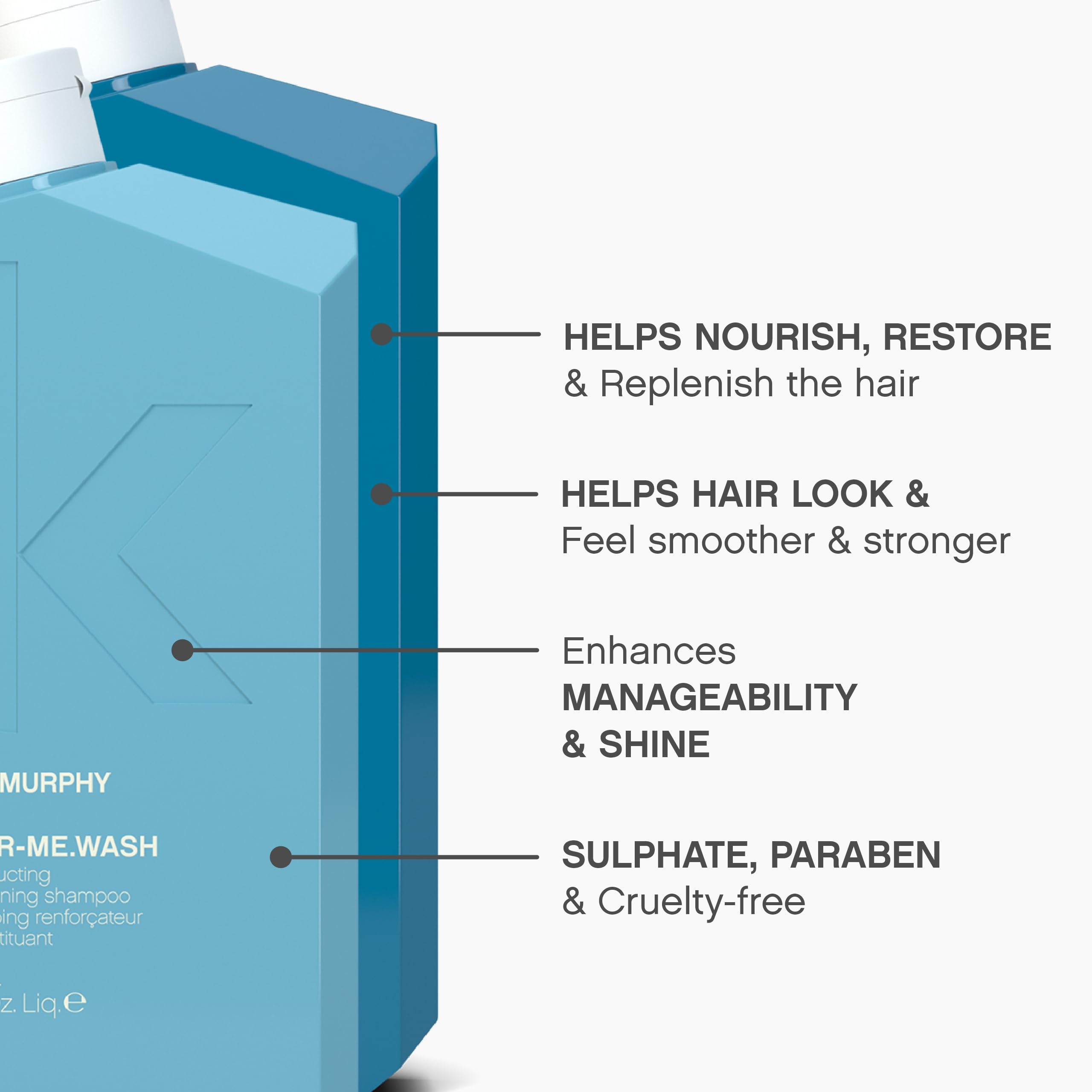 Foto 4 | Champú Y Acondicionador Reparador Del Cabello Kevin.murphy Repair-me - Venta Internacional.