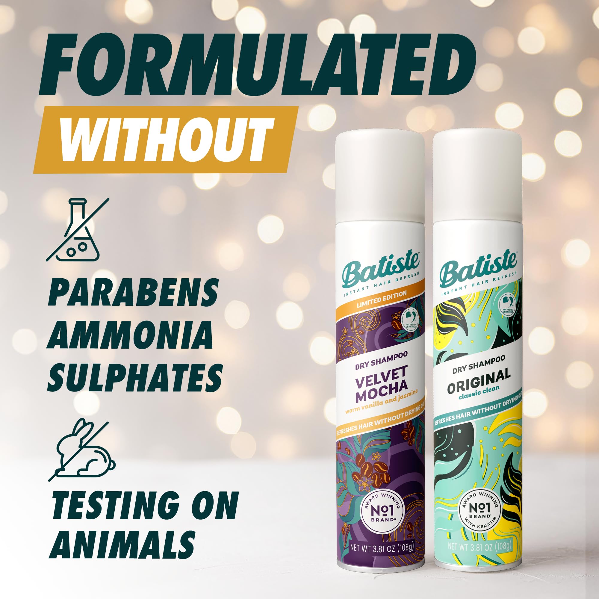 Foto 8 pulgar | Set De Regalo Navideño Dry Shampoo Batiste, Edición Limitada, Dúo - Venta Internacional.