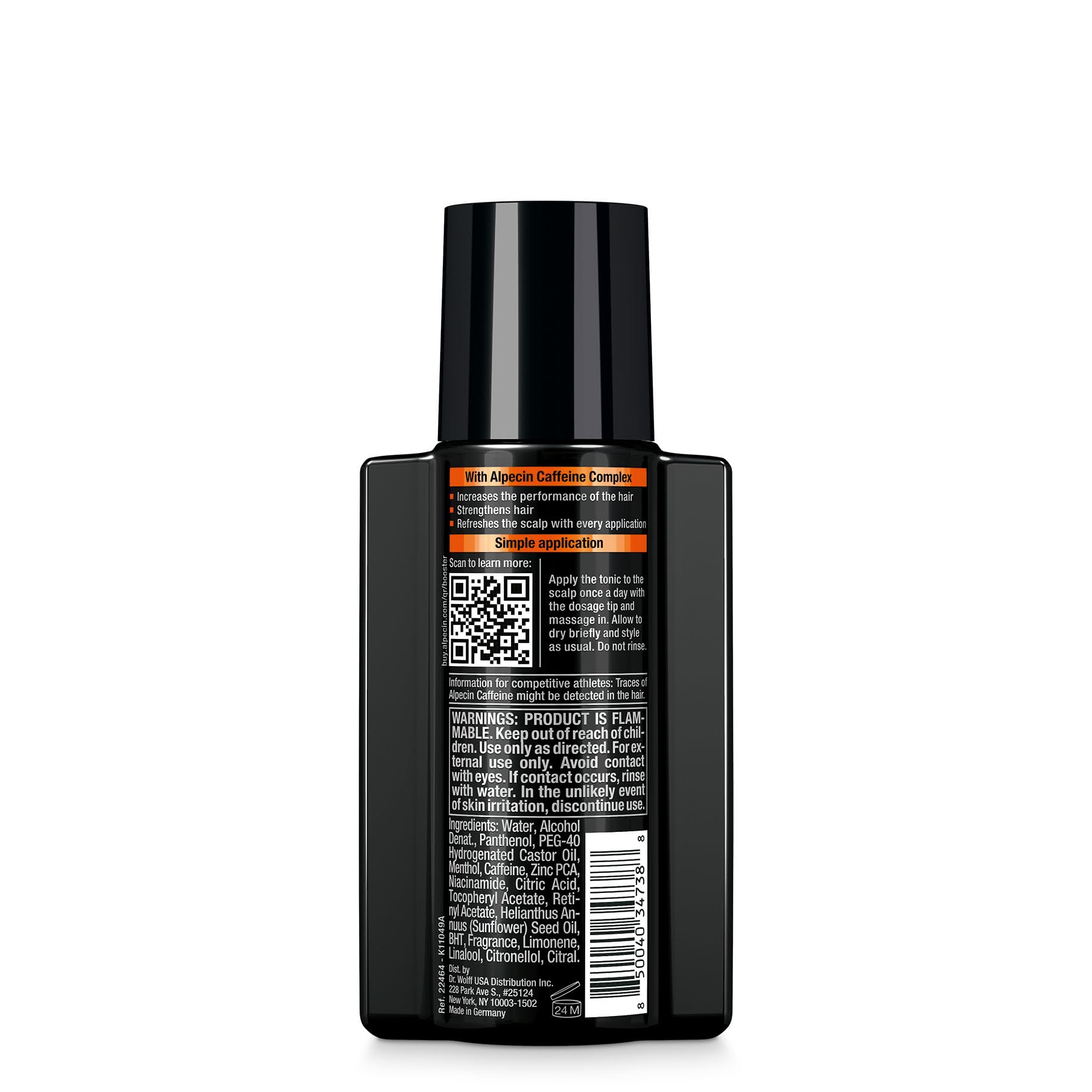 Foto 3 pulgar | Tonico Hair Booster Alpecin Black Edition Paquete de 3 - Venta Internacional