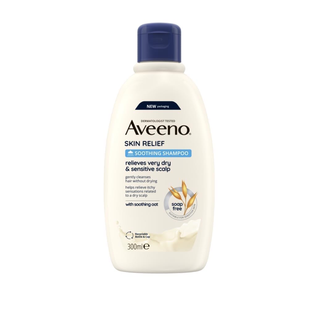 Foto 2 pulgar | Champú Aveeno Skin Relief Calmante 300 Ml - Venta Internacional.