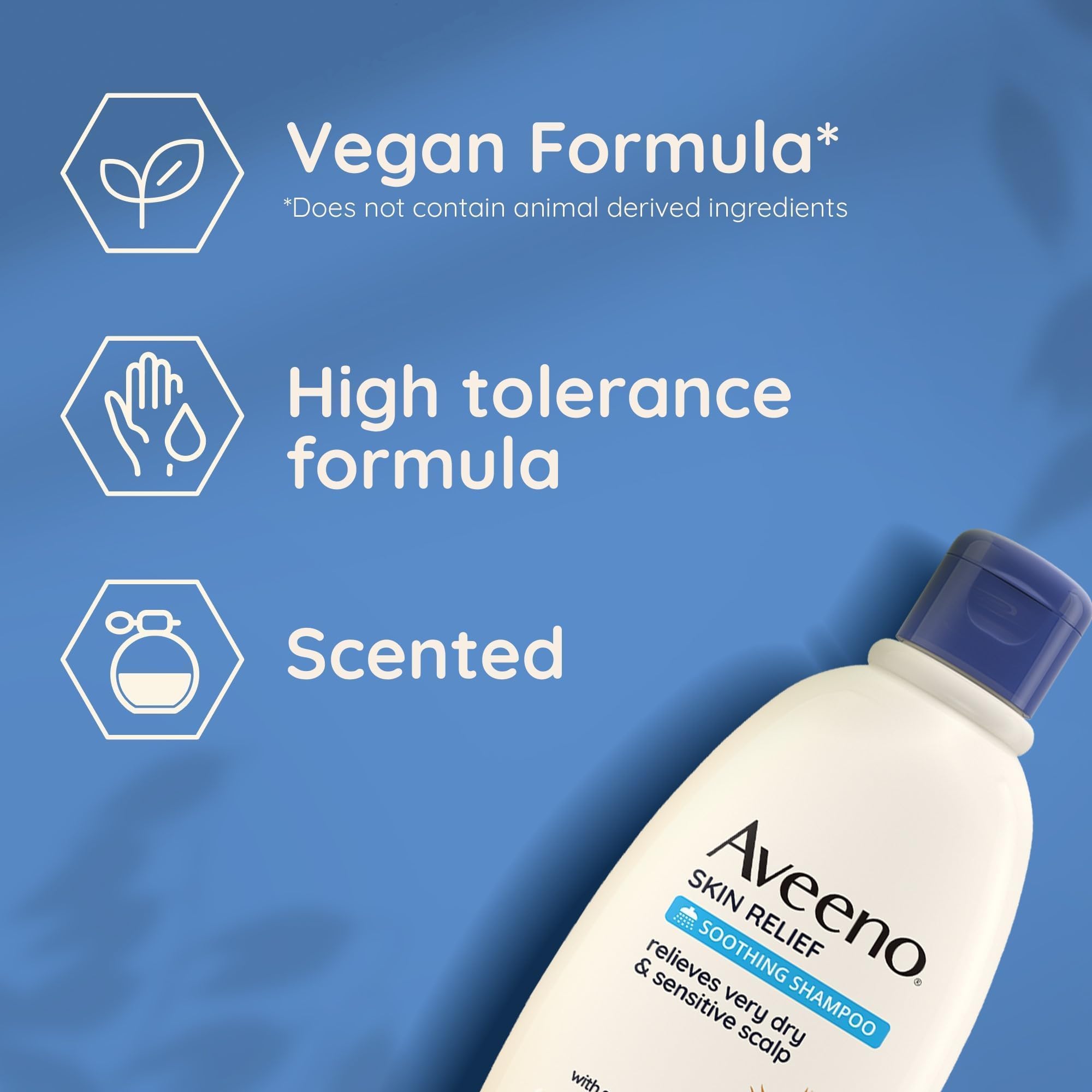 Foto 5 pulgar | Champú Aveeno Skin Relief Calmante 300 Ml - Venta Internacional.