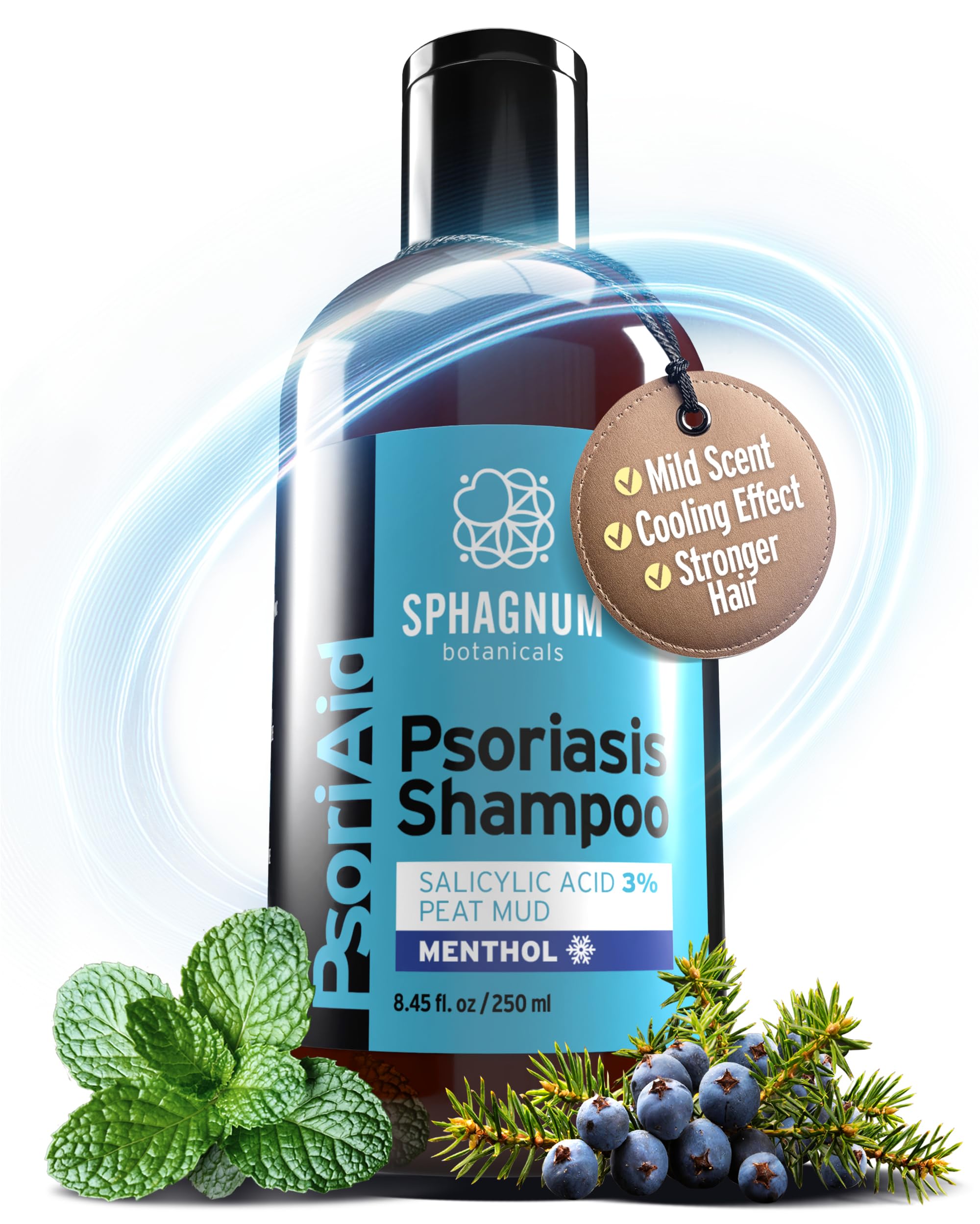 Champú Sphagnum Botanicals New 2025 Psoriasis Con Ácido Salicílico - Venta Internacional.