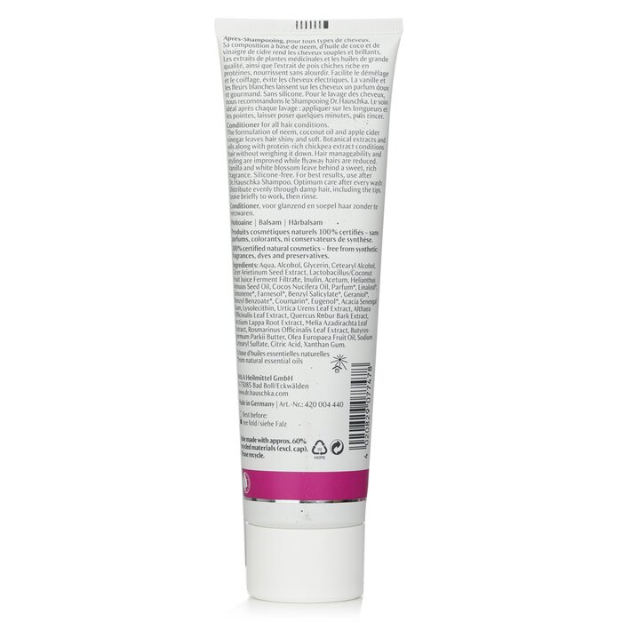 Foto 5 pulgar | Acondicionador Dr. Hauschka Nutritivo Para Todo Tipo De Cabello - Venta Internacional.