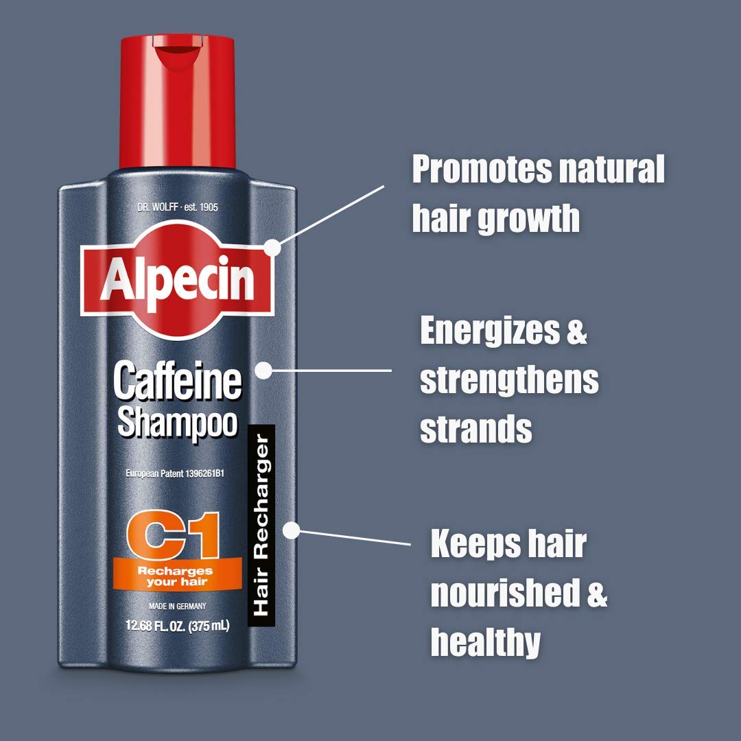 Foto 4 | Champú Alpecin C1 Con Cafeína 250 Ml (paquete De 3) Para El Crecimiento Del Cabello - Venta Internacional.