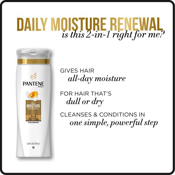 Foto 4 pulgar | Champú y Acondicionador Pantene Pro-V Daily Moisture 375 ml 2 piezas - Venta Internacional