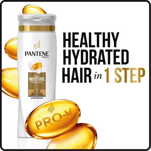 Foto 4 | Champú y Acondicionador Pantene Pro-V Daily Moisture 375 ml 2 piezas - Venta Internacional