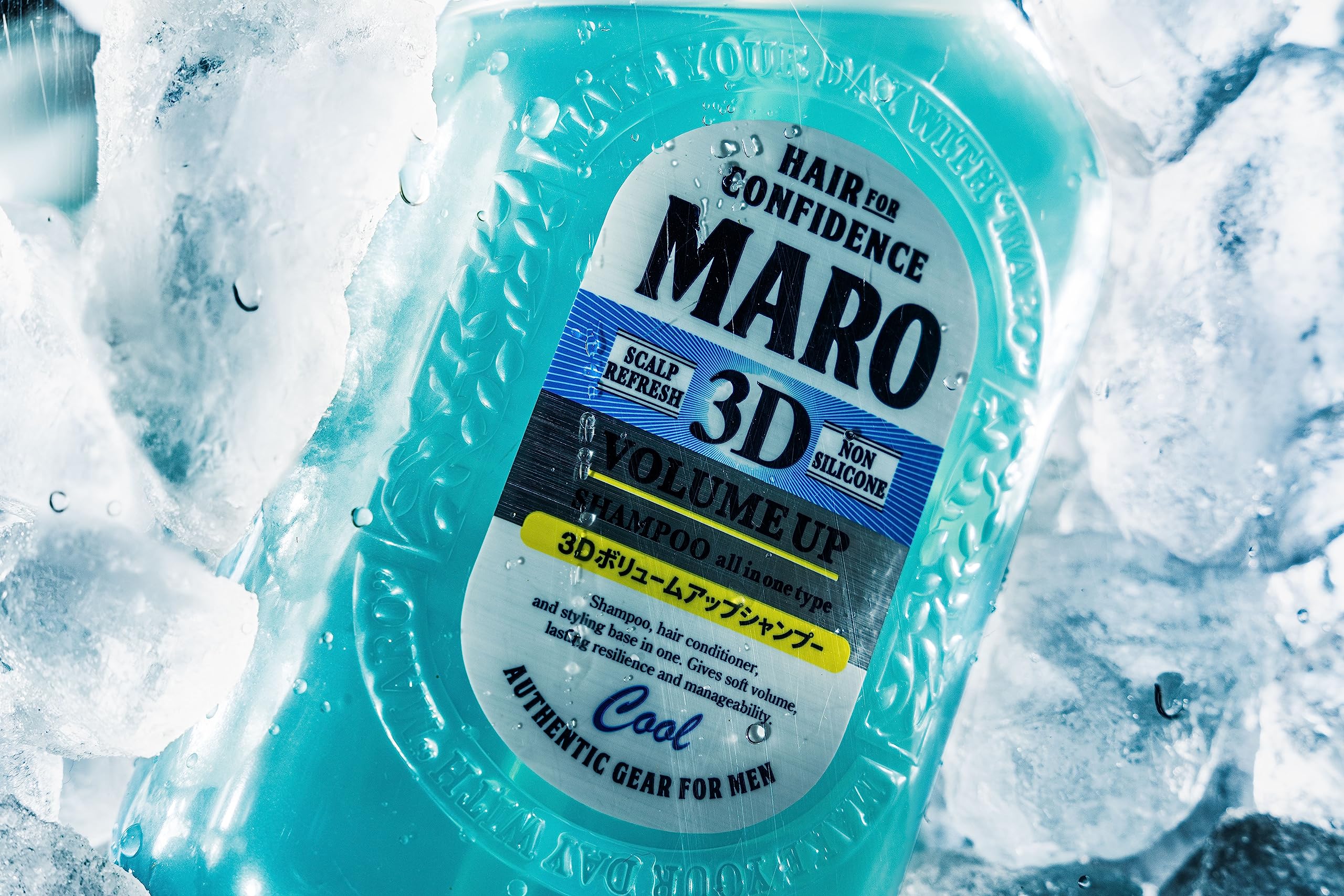 Foto 7 pulgar | Champú Maro 3d Volume Up Cool Con Proteína De Soja 400 Ml - Venta Internacional.