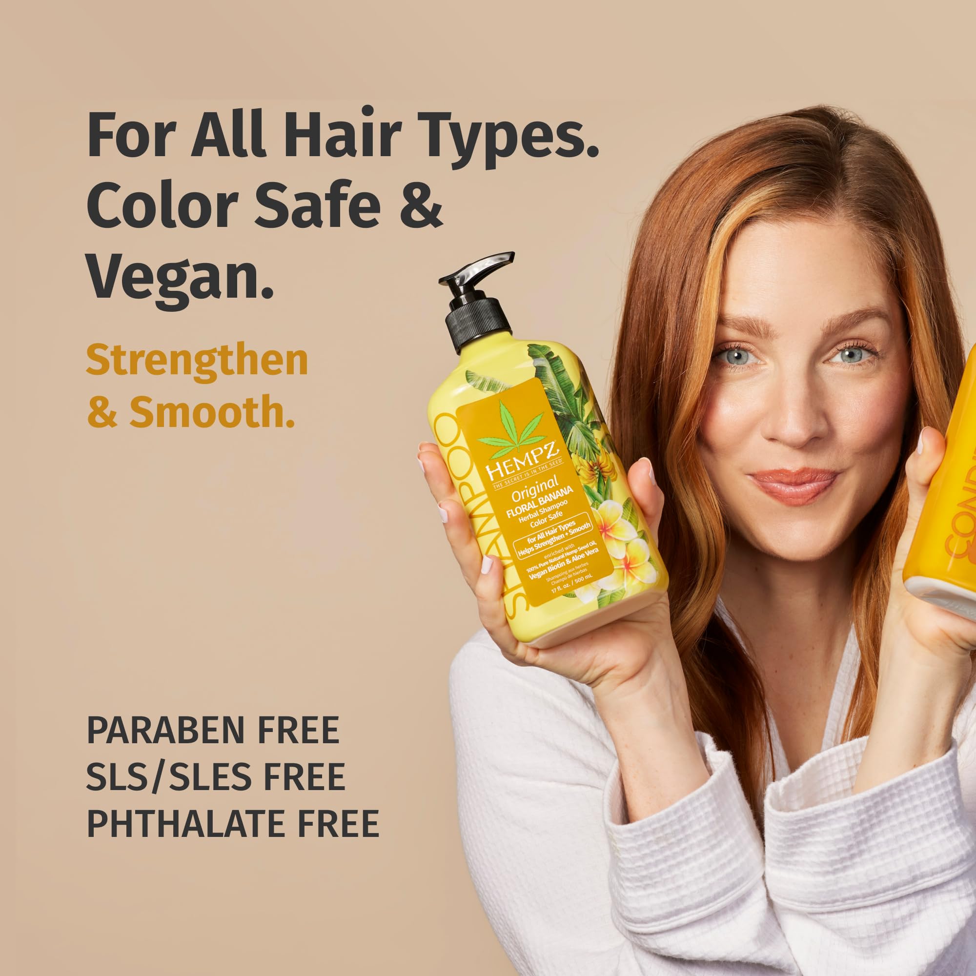 Foto 4 pulgar | Champú Hempz Biotin Para Crecimiento Y Fortalecimiento Del Cabello, 500 Ml - Venta Internacional.
