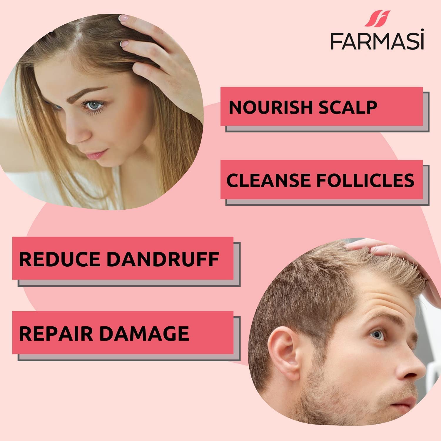 Foto 5 pulgar | Champú Farmasi Dr. C. Tuna Revitalizante Y Voluminizador Con Biotina 225 Ml - Venta Internacional.