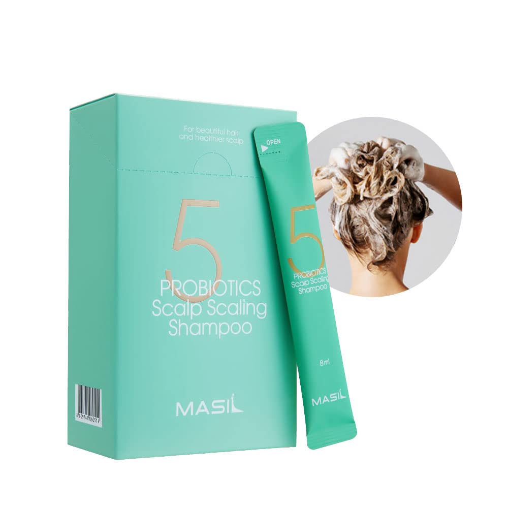 Foto 2 pulgar | Shampoo Masil 5 Probiotics Scalp Scalp Scalp Pack, Paquete De Viaje De 20 Ml - Venta Internacional.