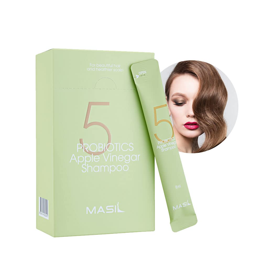 Foto 1 | Champú Masil 5 Probiotics, Vinagre De Sidra De Manzana, 300 Ml X 20 - Venta Internacional.