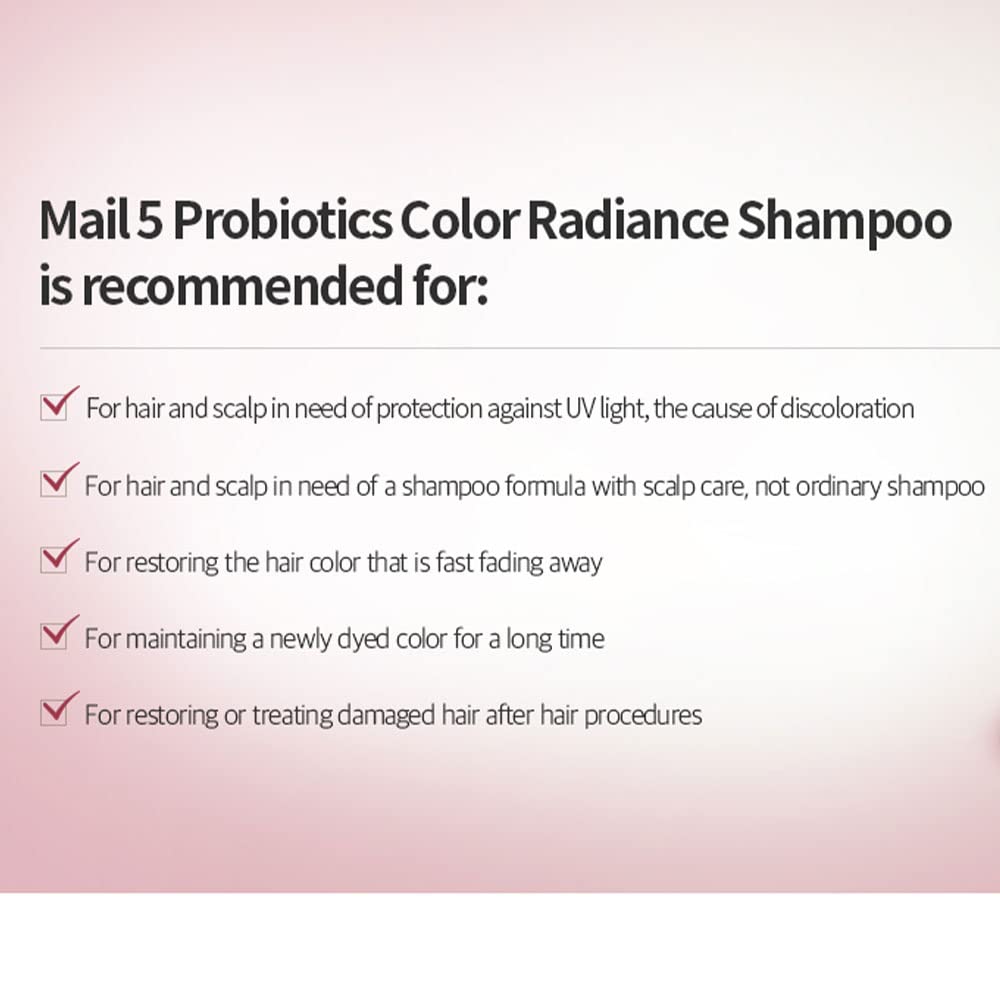 Foto 7 | Champú Masil 5 Probiotics Color Radiance 20 Ml 20 Unidades - Venta Internacional