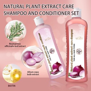 Foto 2 | Set De Champú Con Cebolla, Biotina Y Romero Para El Crecimiento Del Cabello - Venta Internacional.