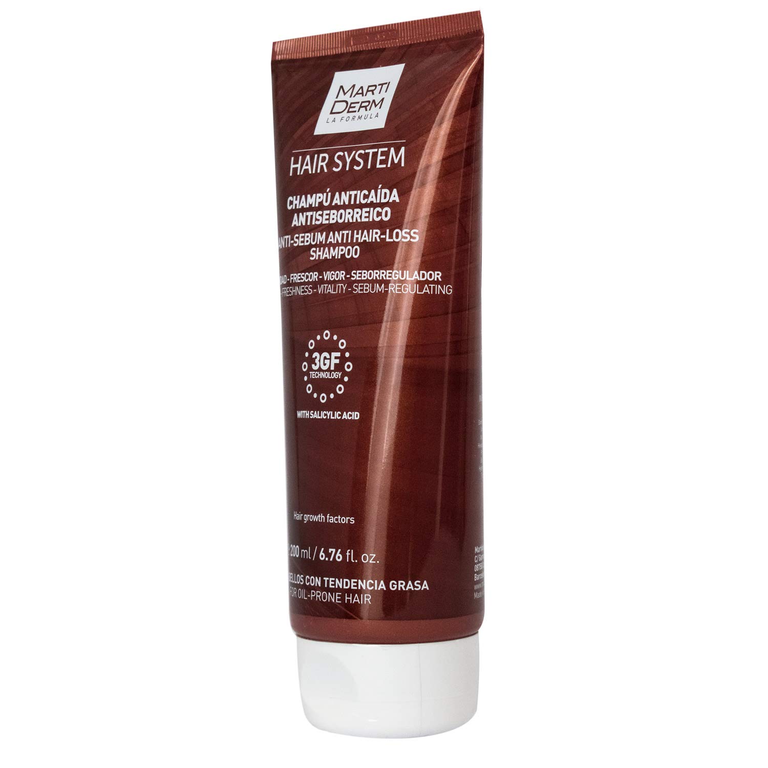 Foto 4 pulgar | Shampoo Martiderm Anti-fall 180568 Con Hgfx3 para Hombres Y Mujeres - Venta Internacional